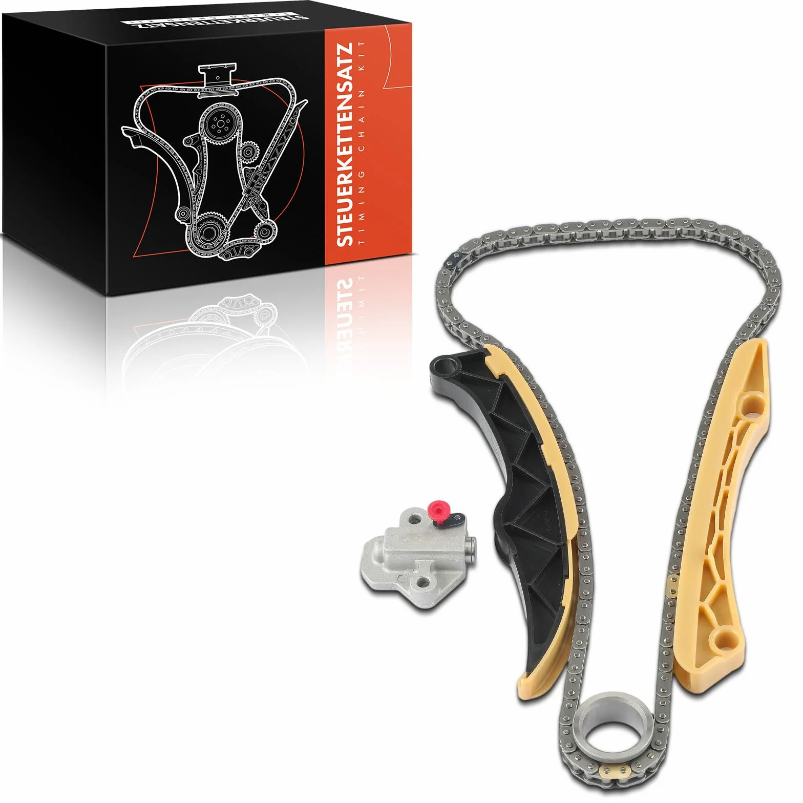 Frankberg Kit de cadena de distribución 24321-2B620 | Compatible con: i30 GD, Alma AM, iX35 EL ELH LM, Pro Cee'D JD, i40 CW VF, Sportage SL, Sportage QL QLE, Carens IV