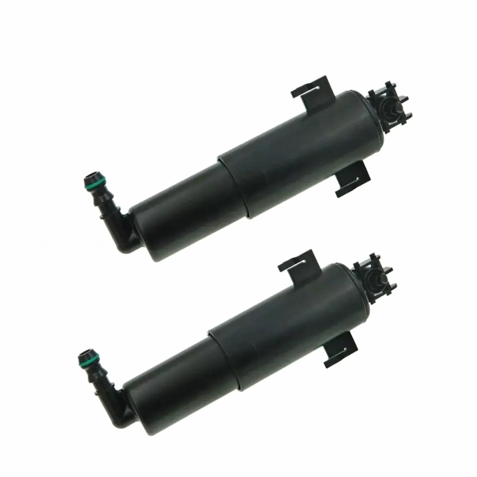 Boquilla lavafaros, apta for Serie 3 E90 E90 LCI E91 E91 LCI E92 E93 2006-2012 61677179311 Limpieza izquierda derecha Limpiador de faros en spray(SET)