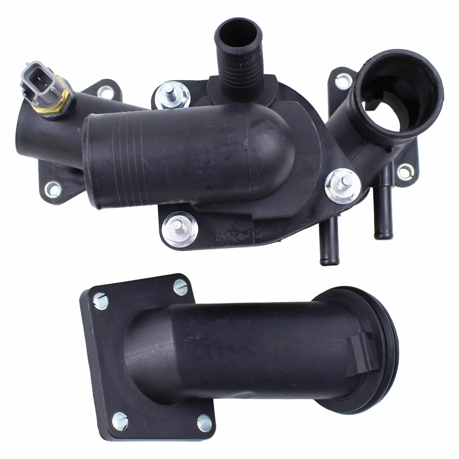 Doo Engy Carcasa termostática refrigerante termostato carcasa para S-type S Type XJ XJR XJ8 4.2