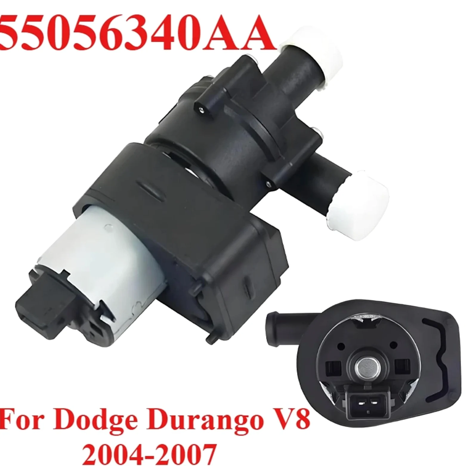 Bomba De Agua Del Motor Bomba de agua auxiliar eléctrica para refrigeración del motor coche para Dodge Durango V8 2004-2007 para Chrysler Aspen 2007 componente