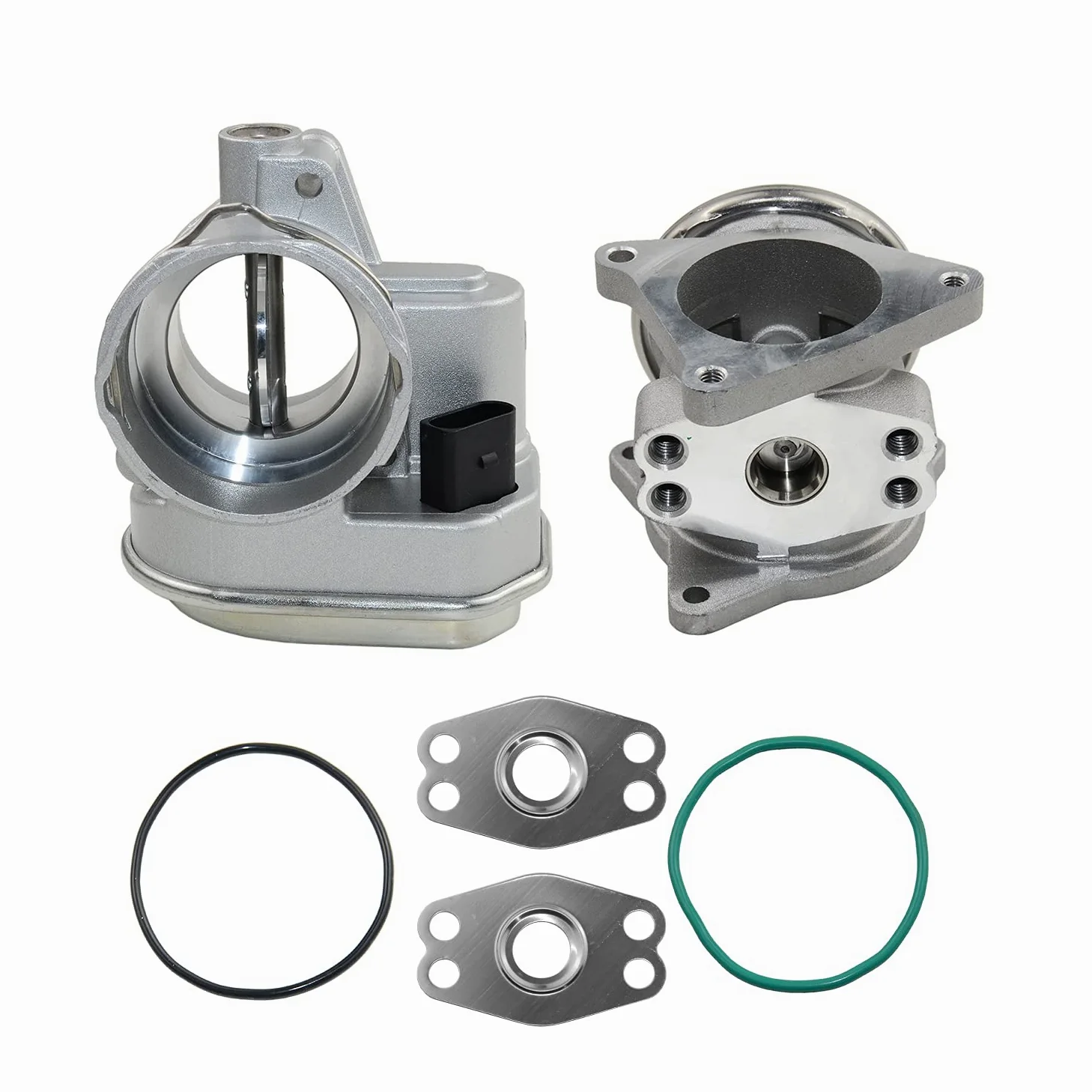Cuerpo del acelerador + válvula EGR compatible con 1.9 2.0 TDI BKD BKC 038128063G 038129637D 038128063M 038131501AN