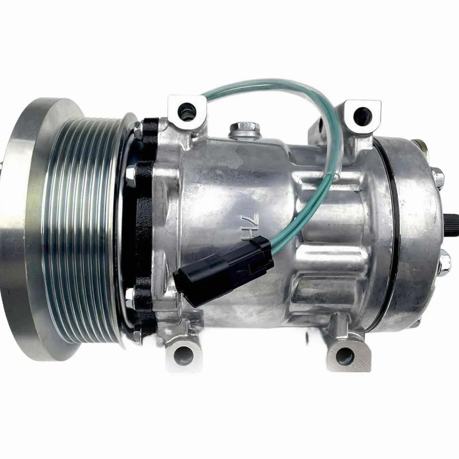 Compresor de aire acondicionado SD7H15 163-0872 A/C compatible con Caterpillar CAT 3126B C9 C11 C13 motor 950H 966G 973D cargador