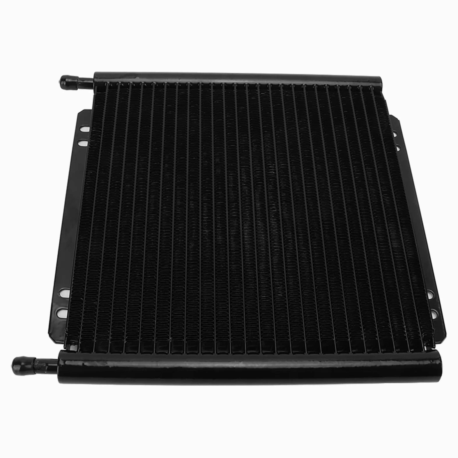 Enfriador de Transmisión de Alto Rendimiento, Enfriador de Aceite de Transmisión, Enfriador de Aceite de Transmisión de Repuesto, Aleación de Aluminio, 26 Filas, Radiador Negro