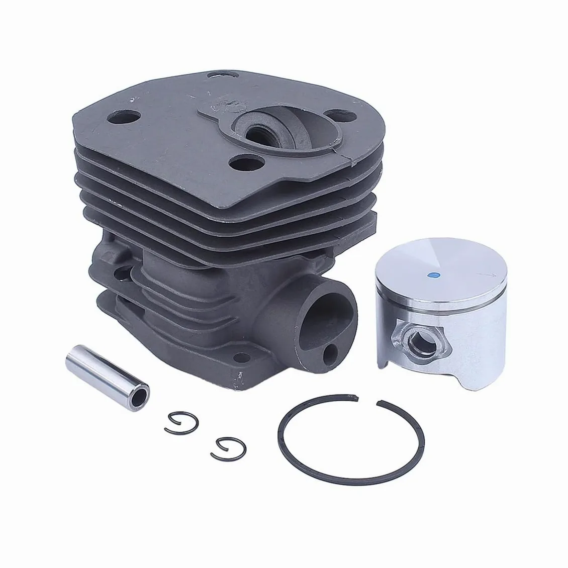 Pieza DE Recambio Kit de Junta de pistón de Cilindro de 44 mm Compatible con Repuesto de Motosierra chapada 350 351 353 346XP 157A