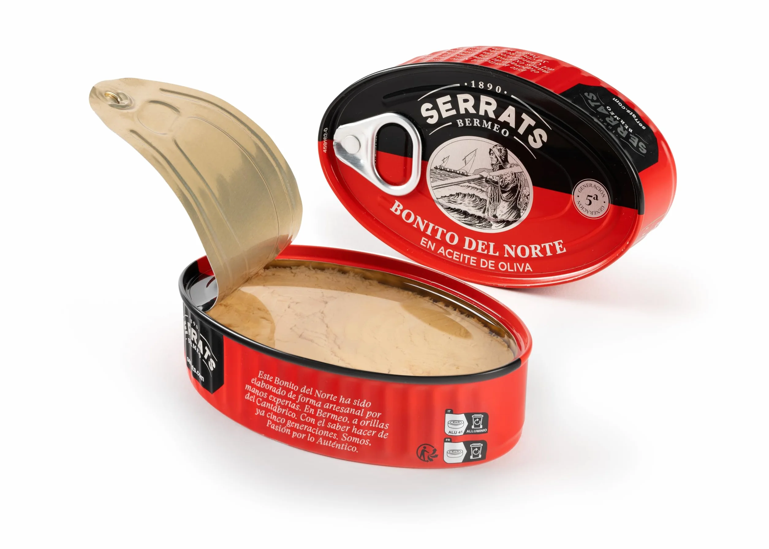 Conservas Serrats Bonito del Norte en Aceite de Oliva Lata 112g