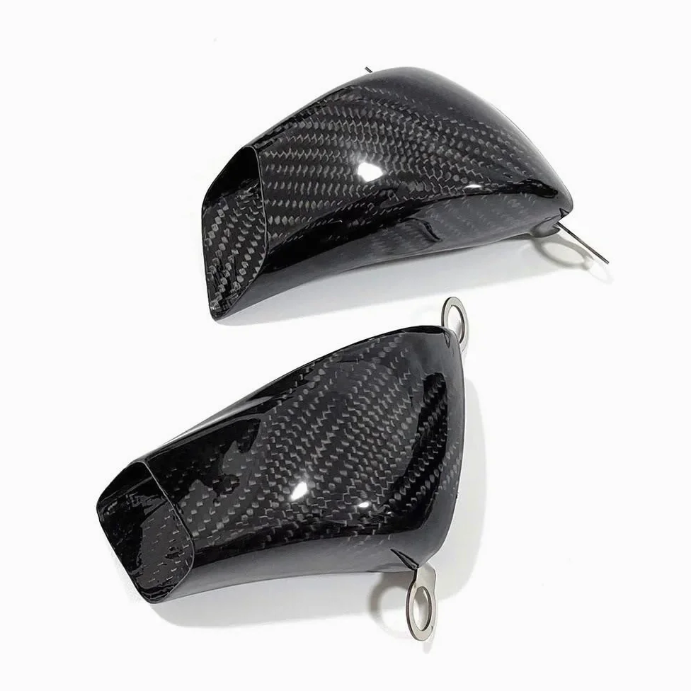 Conducto de aire Ajuste para Yamaha YZF-R7 pinza de fibra de carbono cubierta del radiador conductos de aire freno refrigeración accesorio del disipador de calor Enfriador de pinza de freno(Gloss)