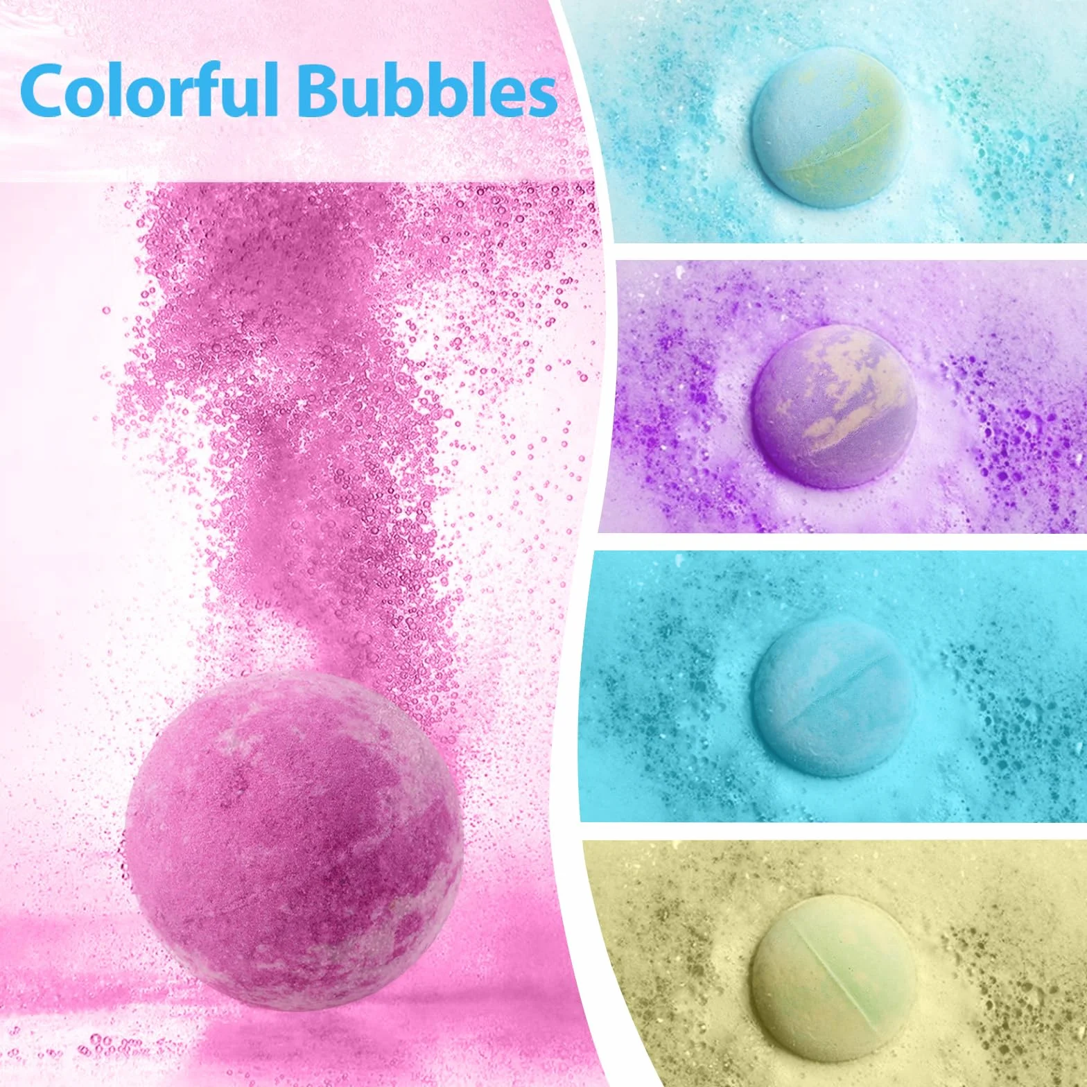 Bombas de Baño con Juguetes Sorpresa 20pcs para Niños