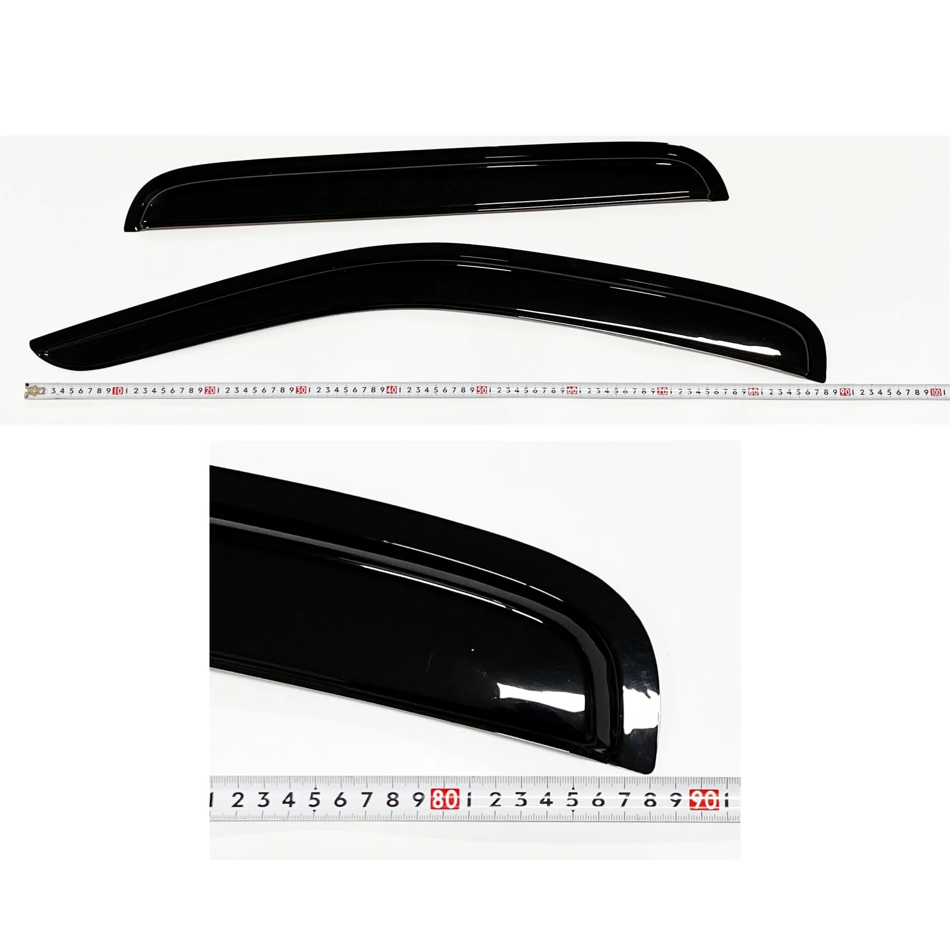 Deflectores Viento 4 Piezas Protectores De Lluvia Viseras Ventana Parasol Cubierta Solar para Nissan para Navara 2004-2015 Cabina Doble Escudo Meteorológico
