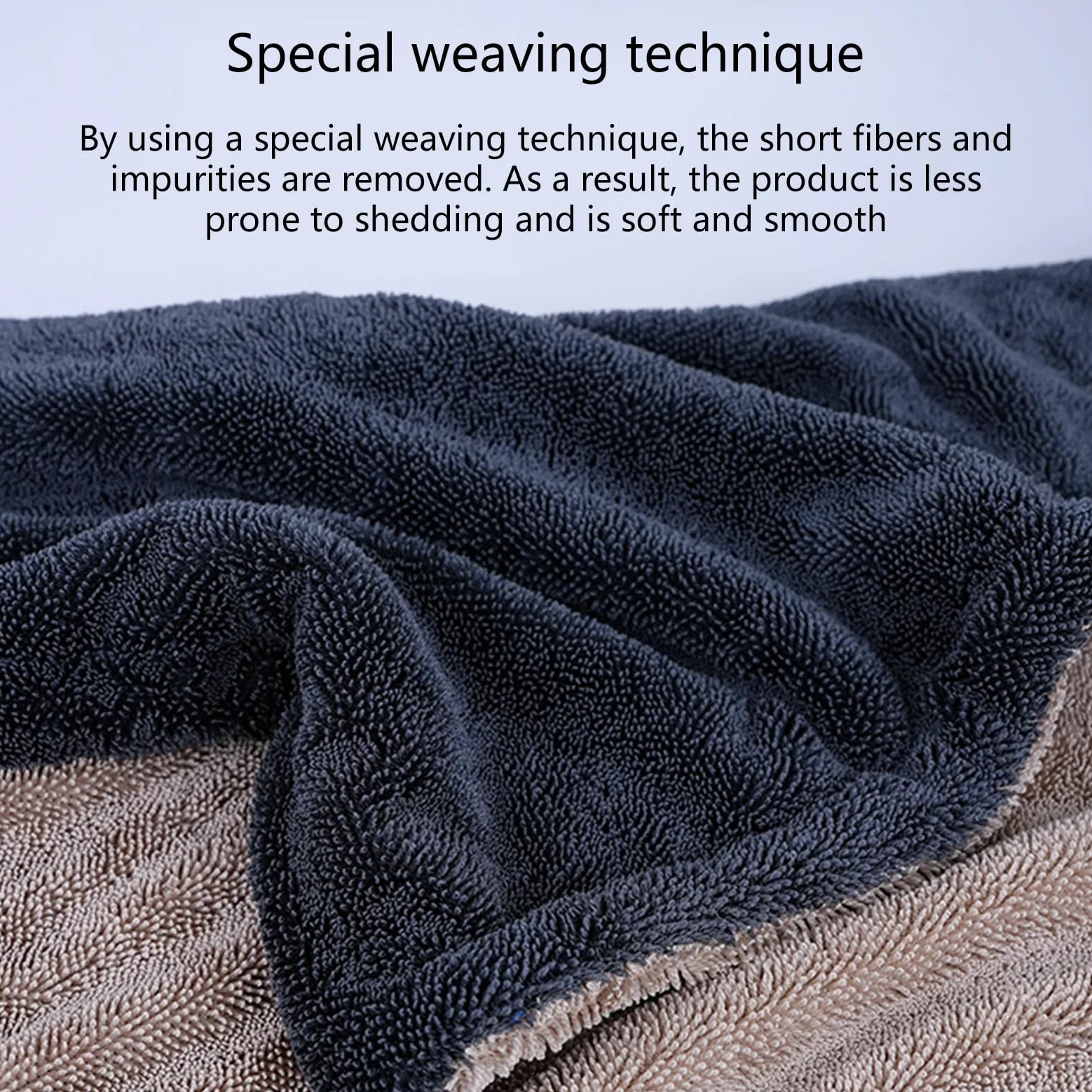 Thickened 2 Side Car Cleaning Towel Quick Dry Scratch Proof Lintless Fabric for Vehicles Window Furniture Microfiber Towels for Car