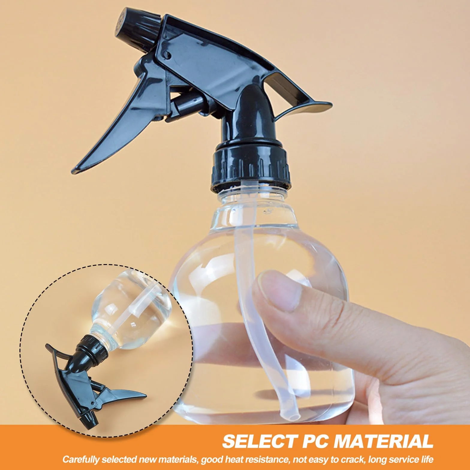 Botella pulverizador agua pelo 250 ml 3 unidades
