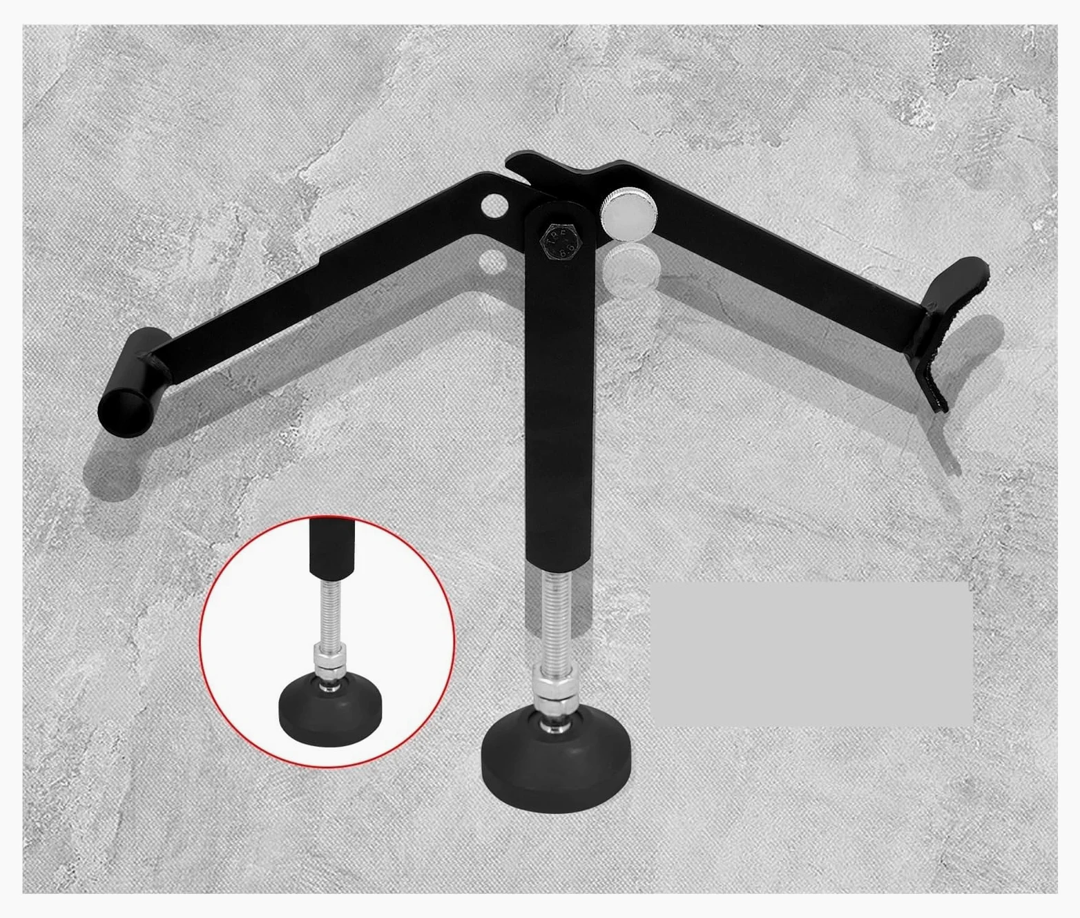 Pata Soporte Apoyo Caballete De Rueda Ahorro para Motocicleta, Pata Cabra, Elevador Universal, Soporte Lateral, Bastidor Elevación Brazo Oscilante