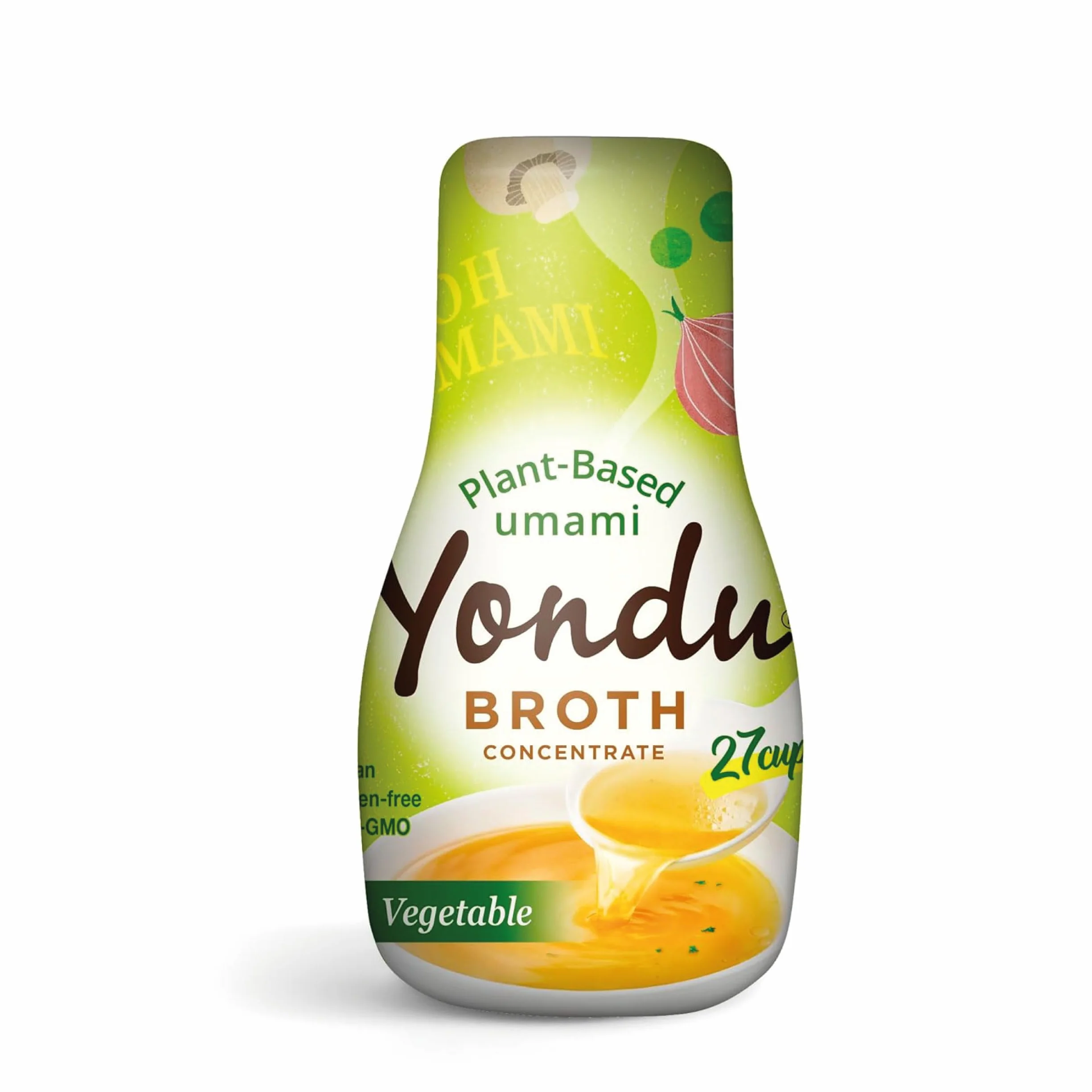 Yondu Concentrado de Caldo Vegetal 275ml - Salsa Vegetariana a Base de Plantas