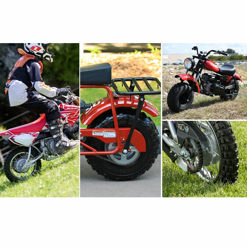 Wai Danie 2pcs 15mm 0.6inch Eje de la Cadena Ajustador Tensor para 50cc-125cc ATV Motocicleta Mini Bike Baja Z50R XR50R XR70R XR75 XR80R XR80 XR100