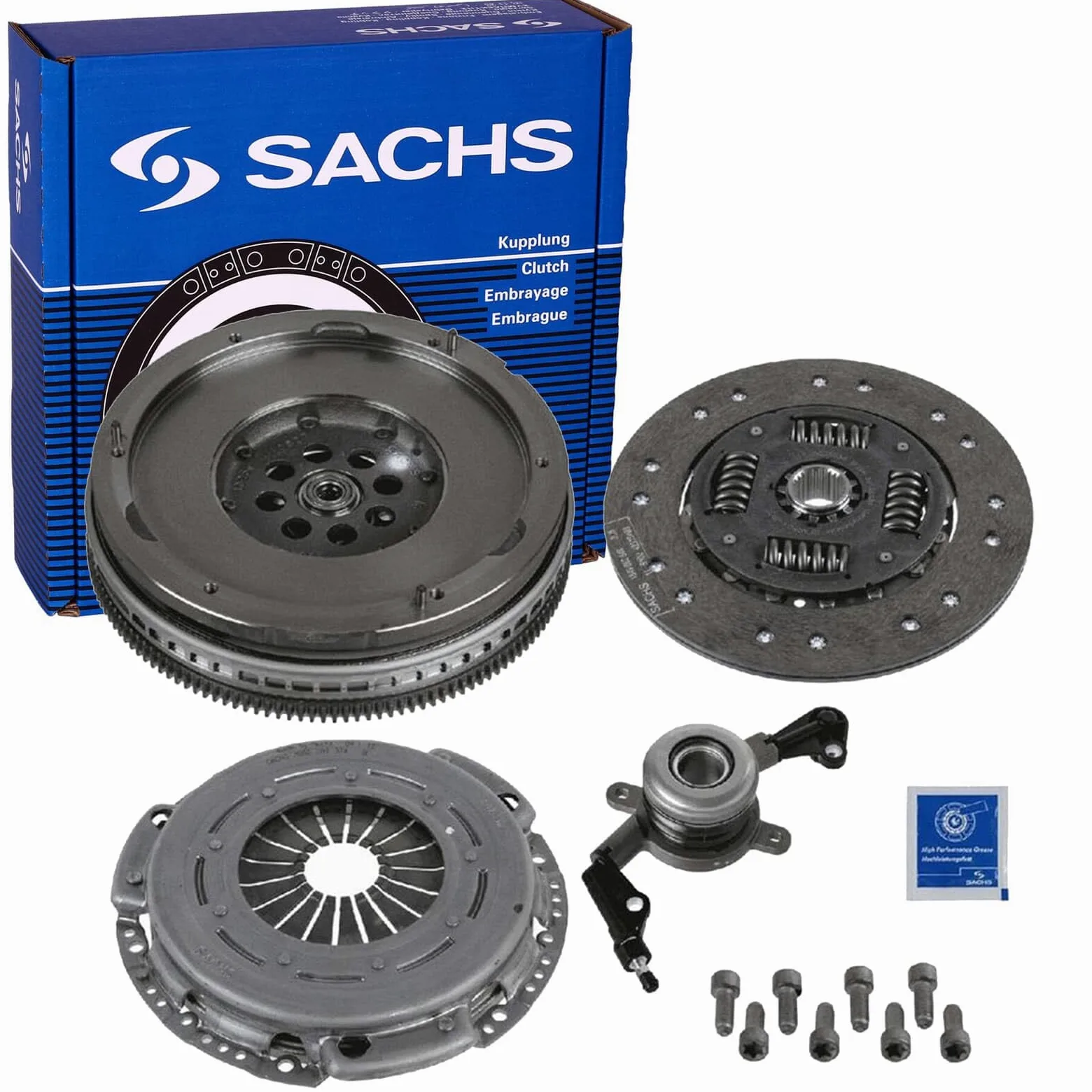 SACHS 2290 601 108 Kit De Embrague Compatible Con Mercedes-Benz Vito/Mixto Furgoneta (W639) 2003