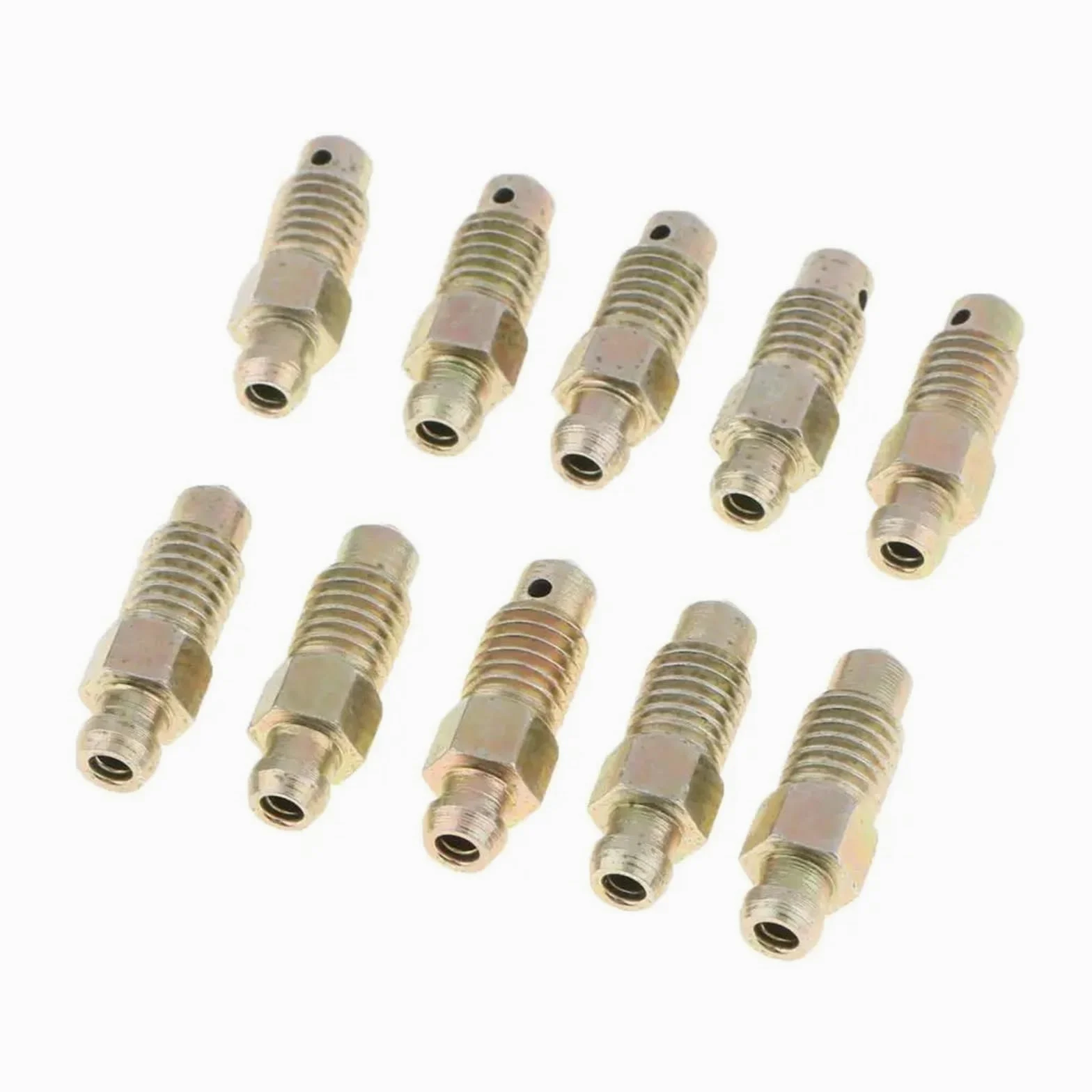 Retractor Pistones Tornillo de purga freno metálico para reposicionar el pistón | Kit de reparación de pinza trasera delantera, ajuste Universal para reemplazo del sistema de frenos de coche