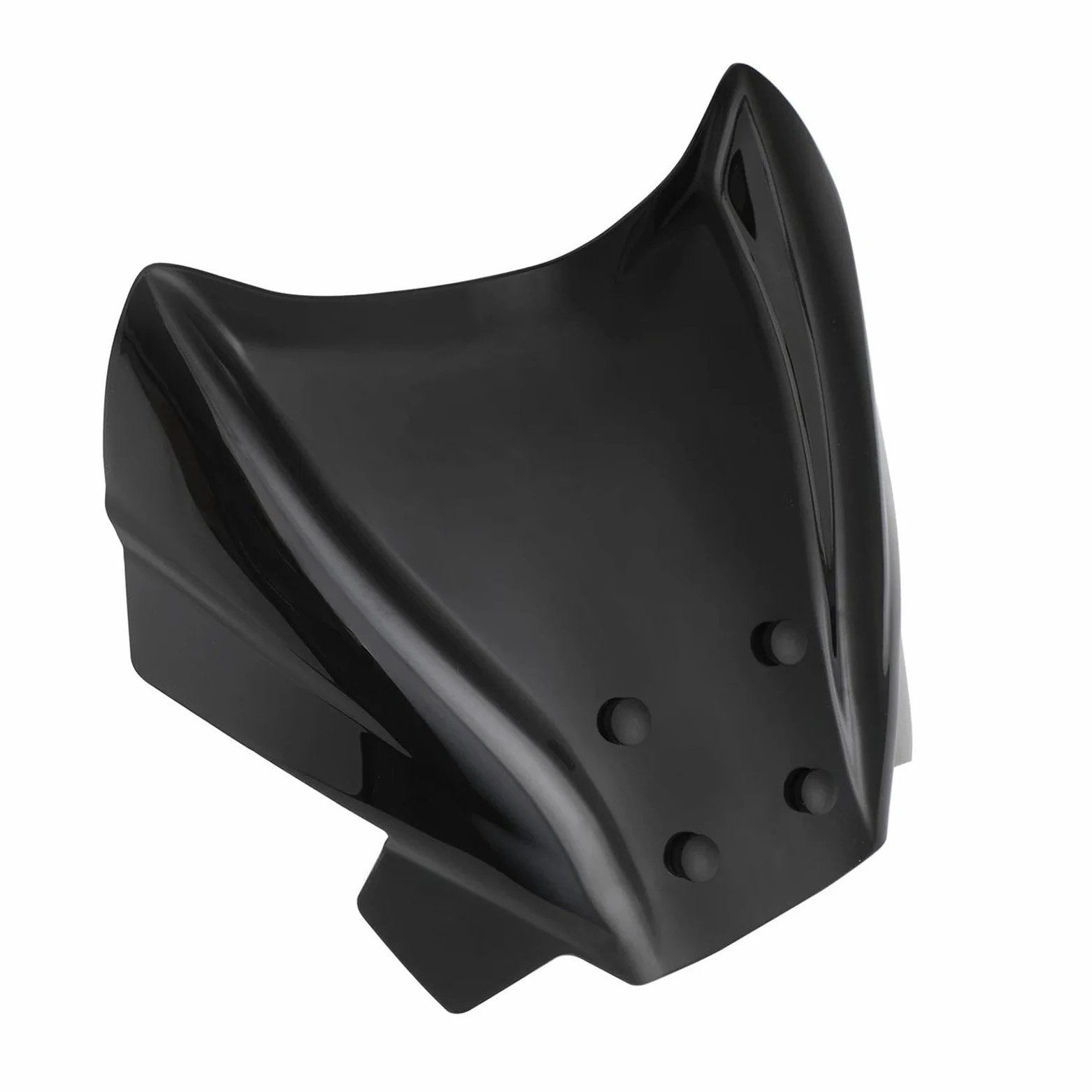 Deflector Aire Parabrisas para CB650R 2019 2020 2021 ABS Parabrisas De Motocicleta Accesorios De Motor Parabrisas Frontal (Color : Negro)
