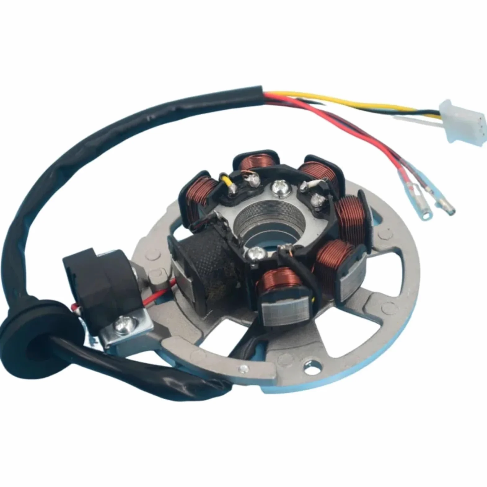 Compatible Con Jog 50 90 CY50 CY90 YE50 YE80 Para Zest 50 80 Para YH50 YM50 YN50R YQ50 11 Polos Generador De CA Magneto Estator Bobina