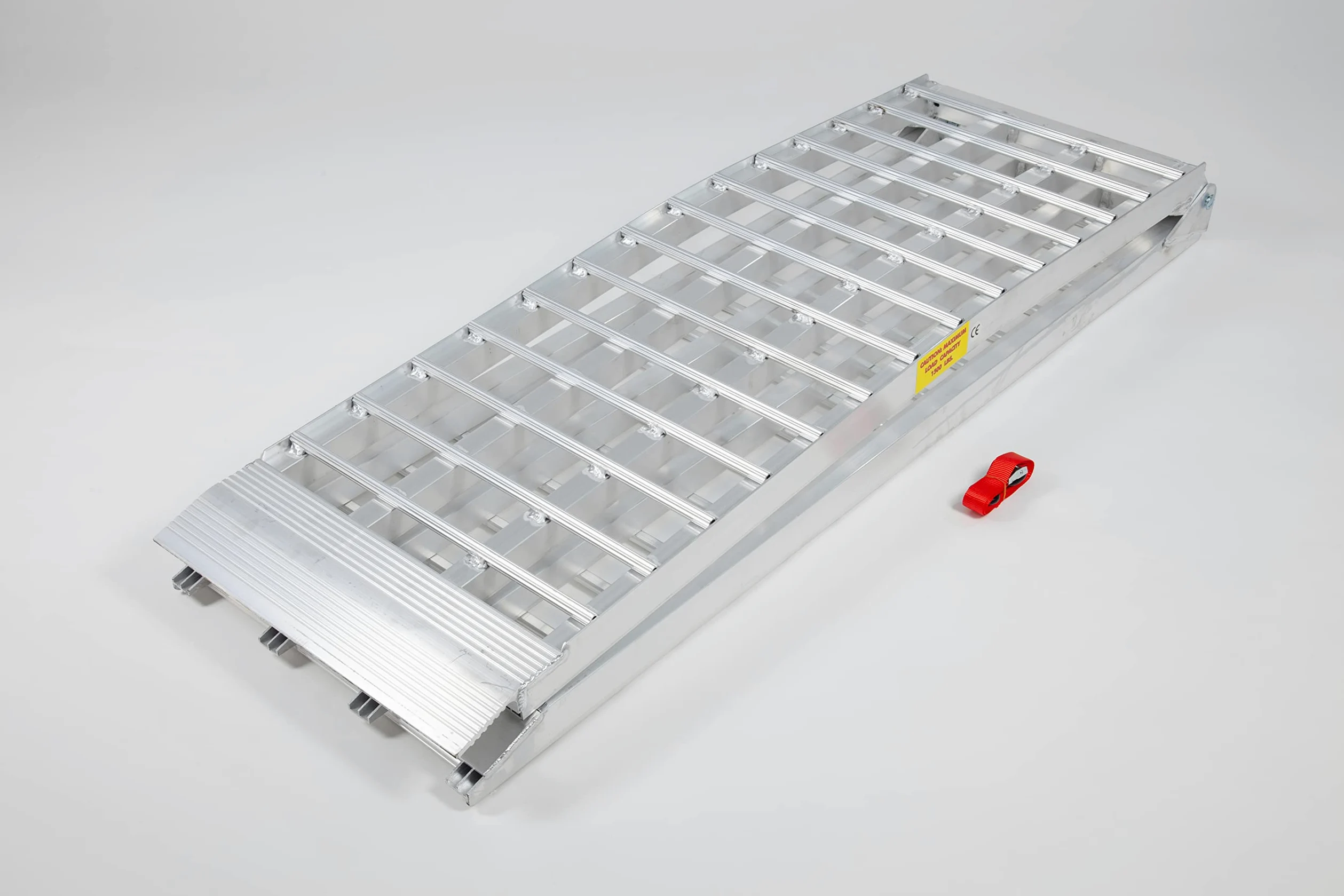 The Ramp People Rampa de carga extra ancha para motocicleta de 2,3 m (2380 mm x 440 mm x 680 kg de capacidad) | 2380 mm x 440 mm | Rampa plegable resistente para furgonetas y remolques de aluminio