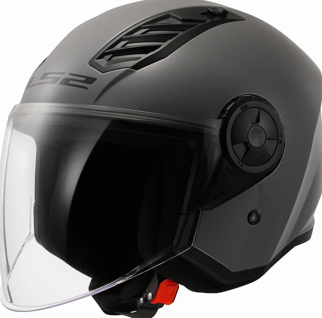 Casco Moto LS2 Jet AIRFLOW II nardo grey M