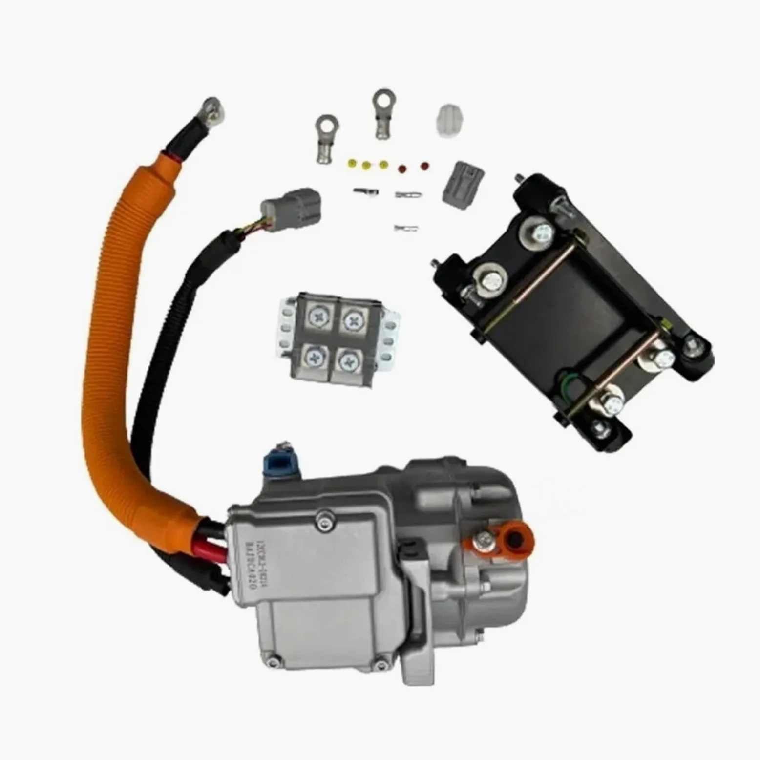 Compresor de aire acondicionado eléctrico universal de 12 V y 14 cc for caravanas, coches, camiones, autobuses y barcos.
