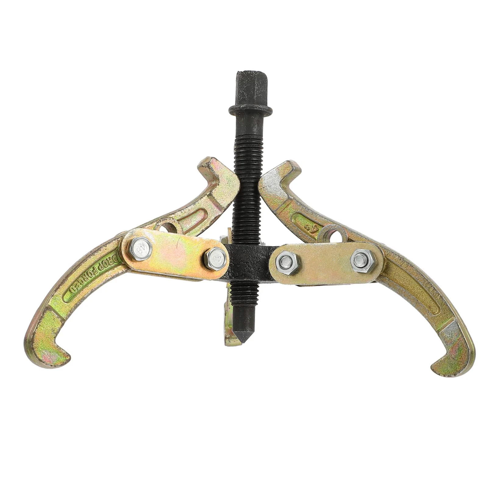 Anneome Extractor de Engranajes de Tres Mordazas de Acero, Herramienta para Extraer Rodamientos y Poleas Resistente Taller Mecánico Color Aleatorio
