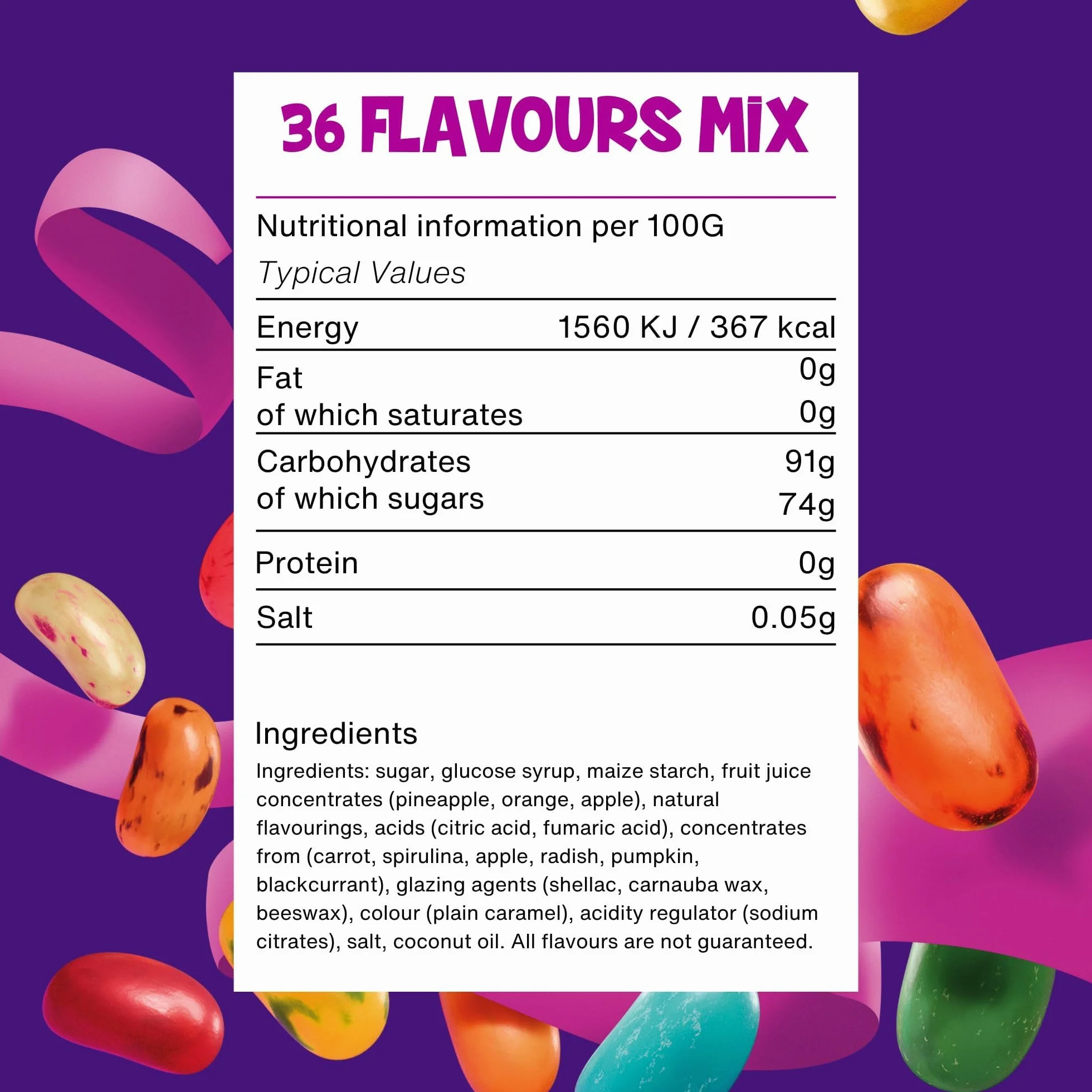 The Jelly Bean Factory Tarro Caramelos 700gr