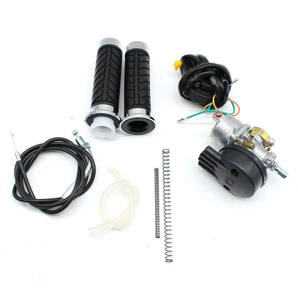 Kaibrite Motor de gasolina de 2 tiempos, motor auxiliar de 80 cc, para bicicleta de montaña, de carretera, cruiser