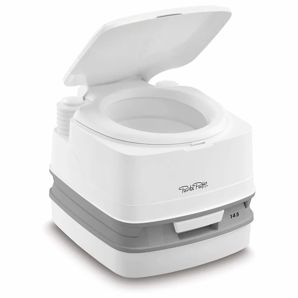 Thetford 92802 Porta Potti 145 Indoro Portátil Qube, Blanco, 330 x 383 x 427 mm