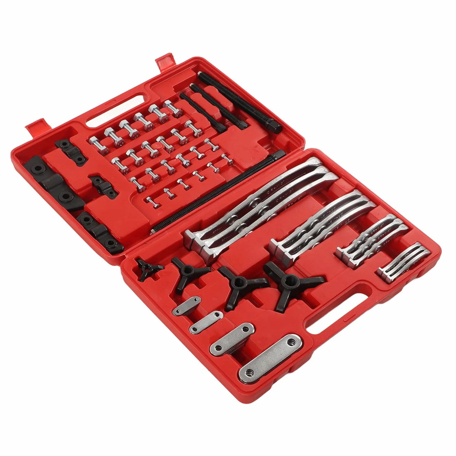 Ausla Juego de Separadores de Rodamientos CRV Kit de Extractor de Bujes de Engranajes 72 Piezas con 2 y 3 Extractores de Mandíbulas 3 Pulgadas 4 Pulgadas 6 8 para Mecánicos de Reparación de