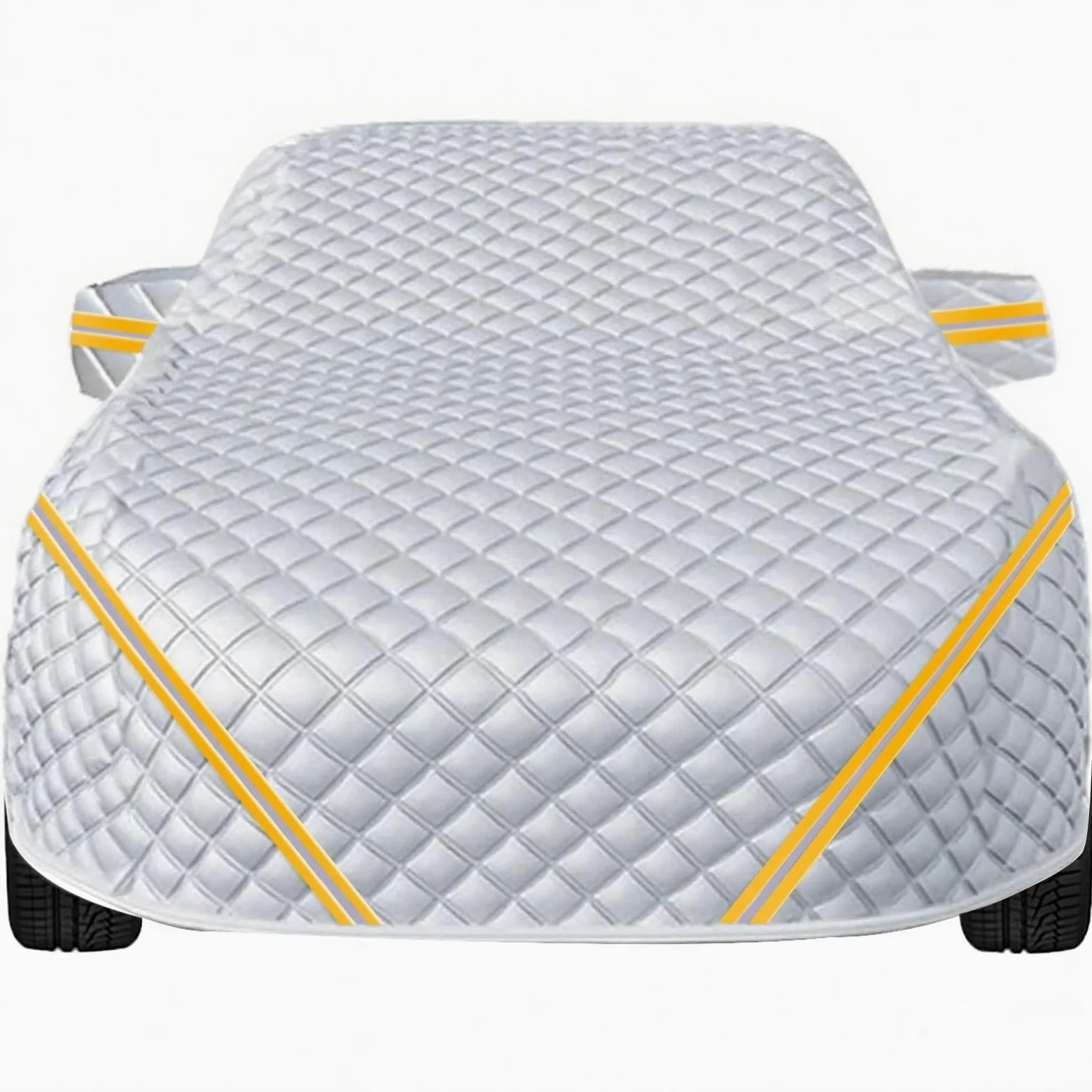 Funda Protectora Antigranizo para Nissan Pathfinder R51 2004-2012 | Funda Impermeable con Bandas Reflectantes de Seguridad para Coche, Ideal para Todo Tipo de Climas