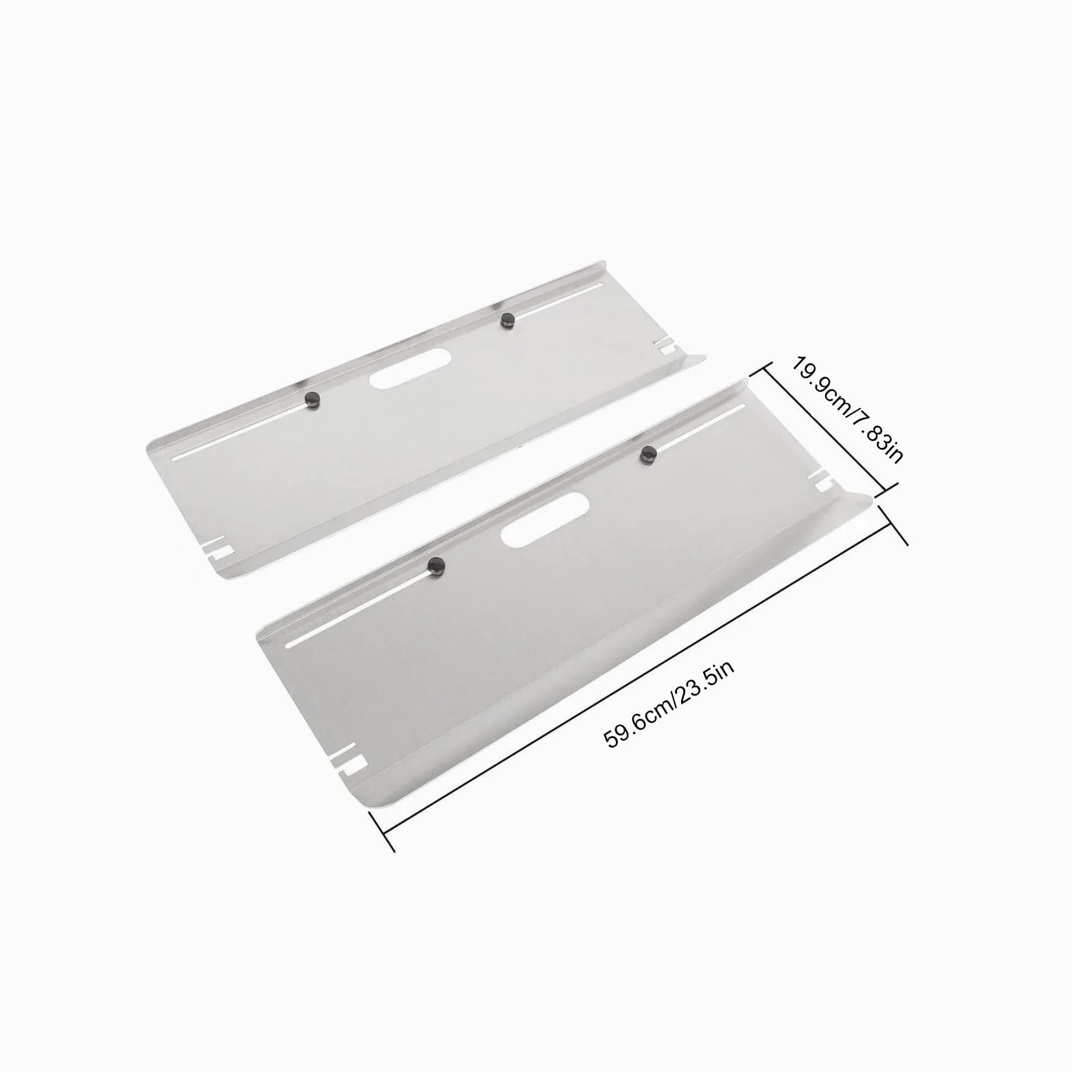 Kit de Alineación de Ruedas Genérico | Kit Placas Geometrie Ruedas - Placas de Medición Precisas y Robustas para Equipos de Garaje y Automóviles
