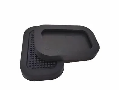 2 fundas de goma para pedal de freno y embrague, diseñadas para Ford Transit 1965-2006