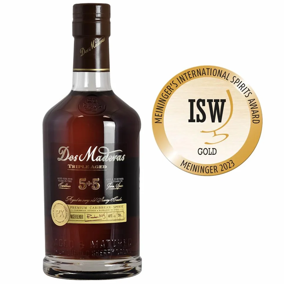 Dos Maderas PX 5+5 Years Old Triple Aged Spirit Drink 40% Vol. 0,7l Giftbox