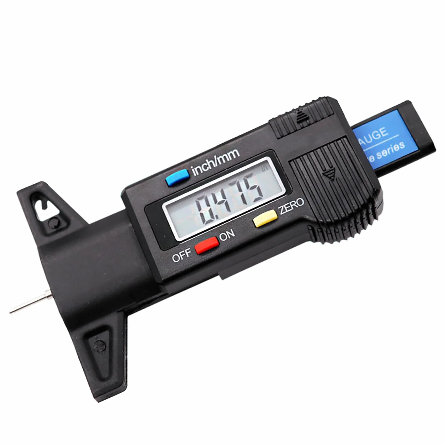 Medidor Digital de Profundidad de Perfil para Neumáticos, con Pantalla LCD, 0-25.4mm Profundidad Neumáticos, para Autos, Camiones, Motocicletas