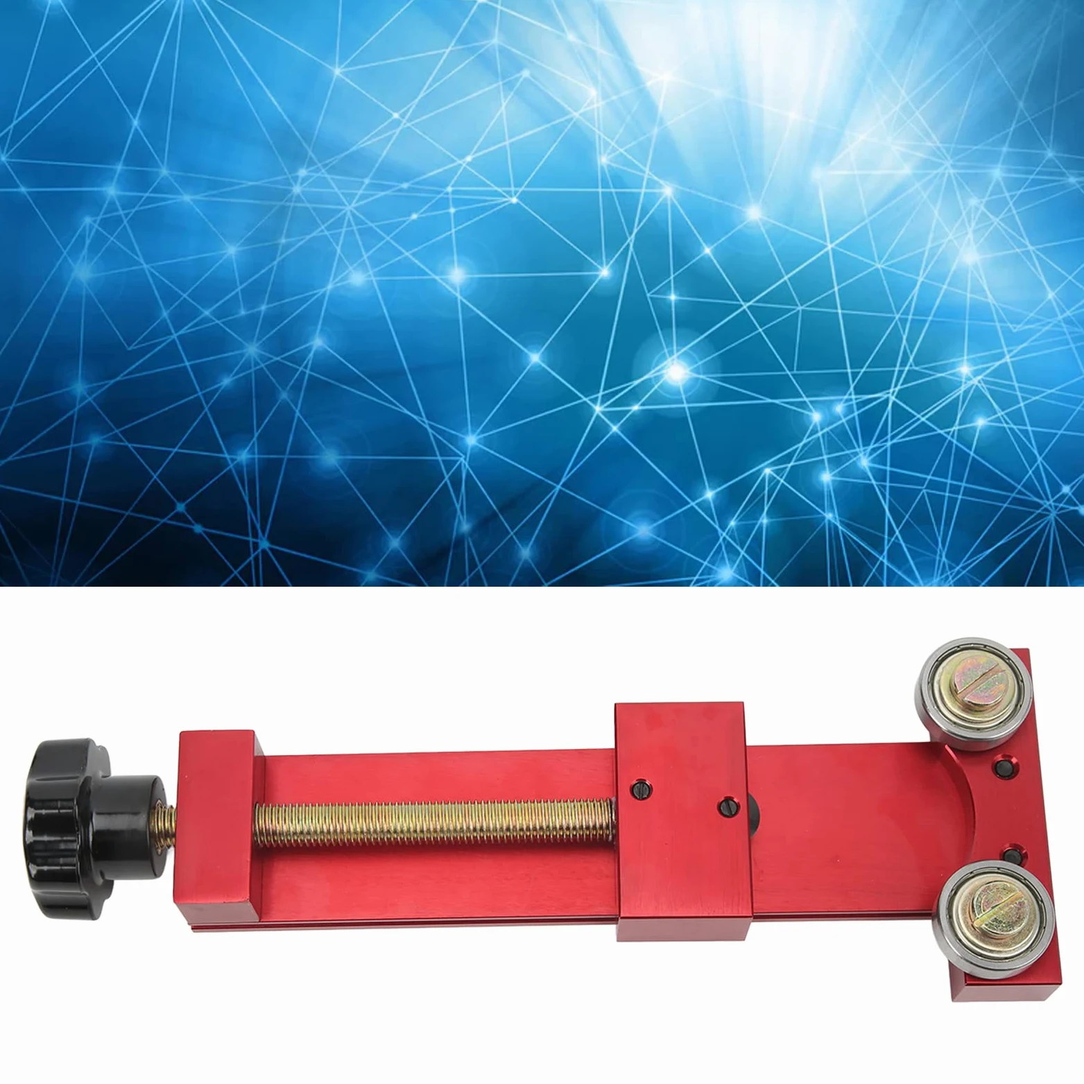Univerl - Herramienta de corte de filtro de aceite de aluminio aleación roja 66490 para un diámetro máximo de 5,5 pulgadas Filtros de aceite Kit de mantenimiento profesional de reparación de