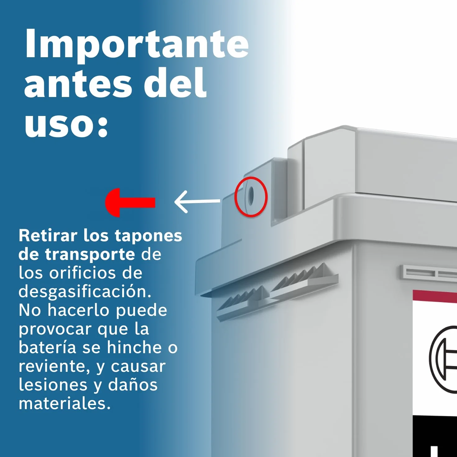 Bosch S4 005 Batería para Coche 60 A/h - 540 A - 12 V, de Plomo-Ácido para Vehículos sin Sistema Start/Stop, Polaridad Izquierda (-) Derecha (+), 242 x 175 x 190 mm