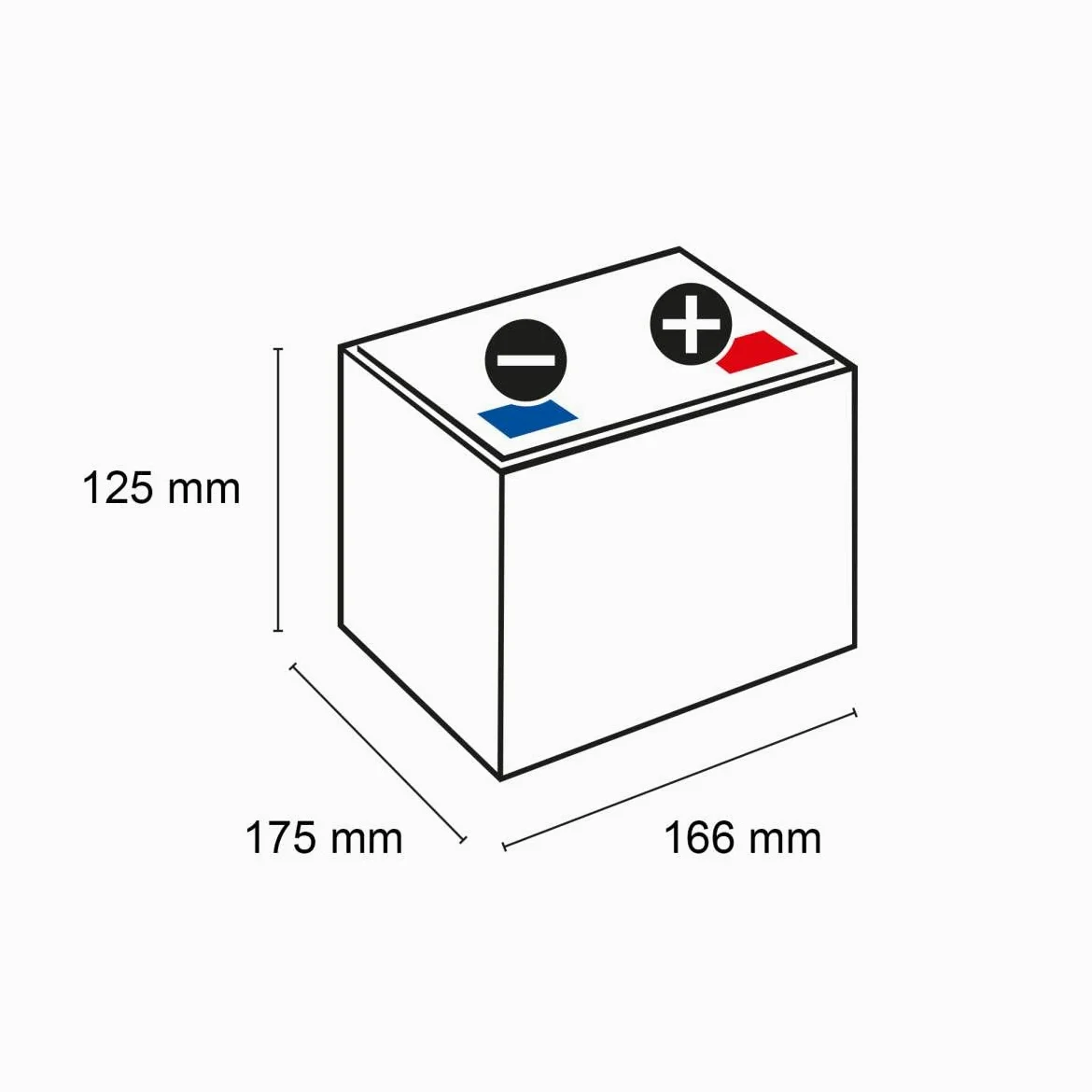 Q-Batteries Batería de Plomo 12LCP-30/12 V – 30 Ah, Tipo de Ciclo AGM – Deep Cycle VRLA