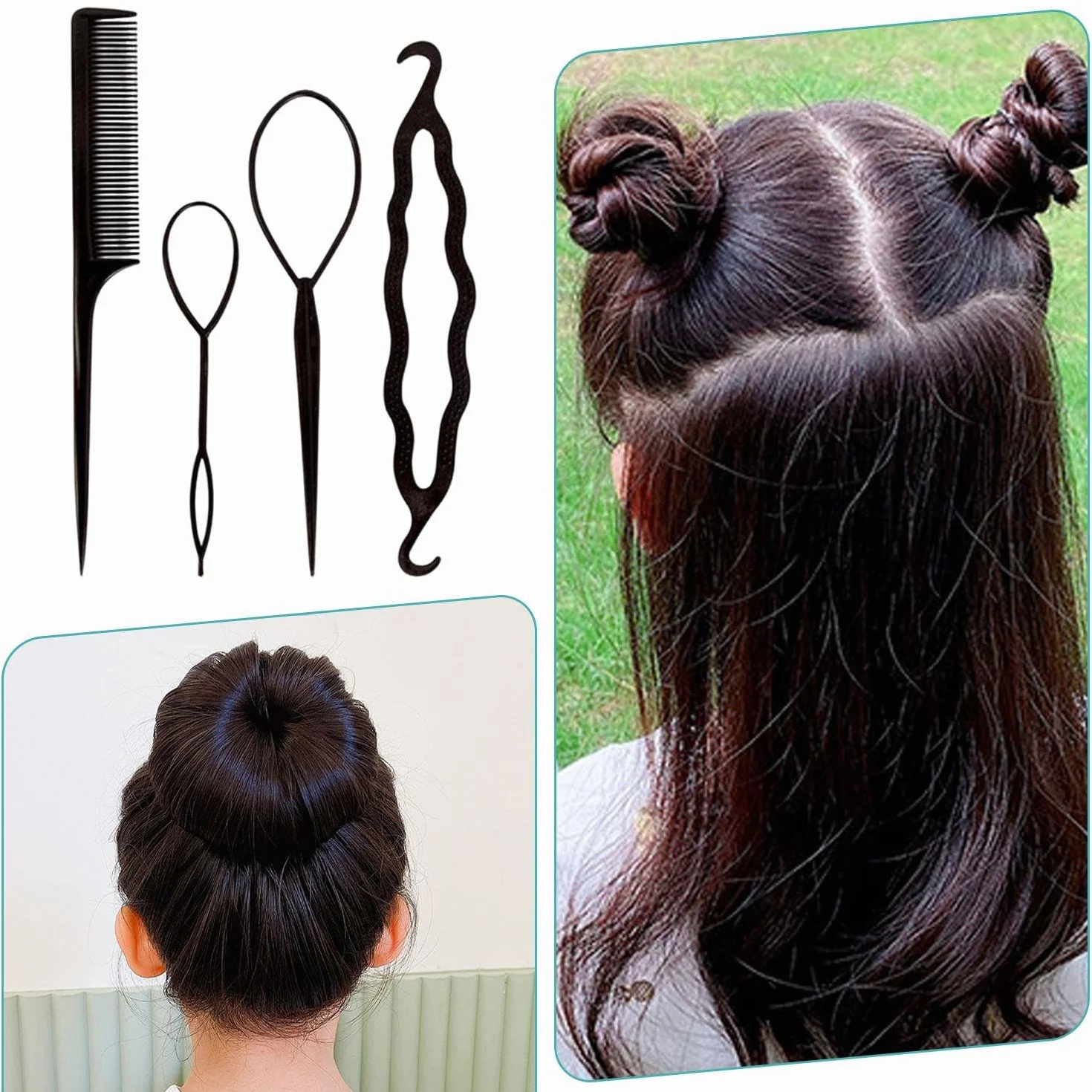 Almohadillas Para Peine Accesorios Para Peinar El Cabello Diy