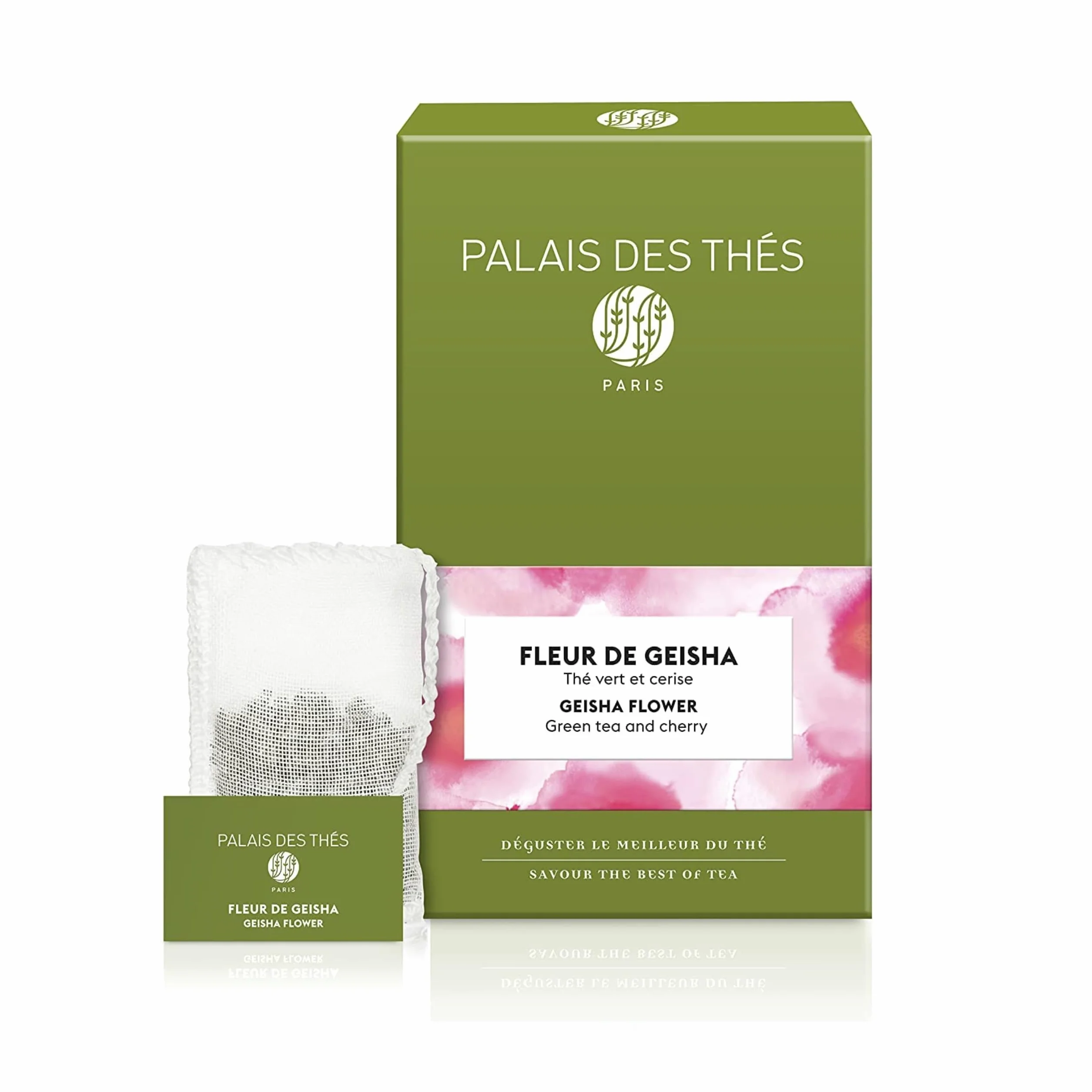 Palais des Thés Té verde FLEUR DE GEISHA 20 bolsitas de muselina