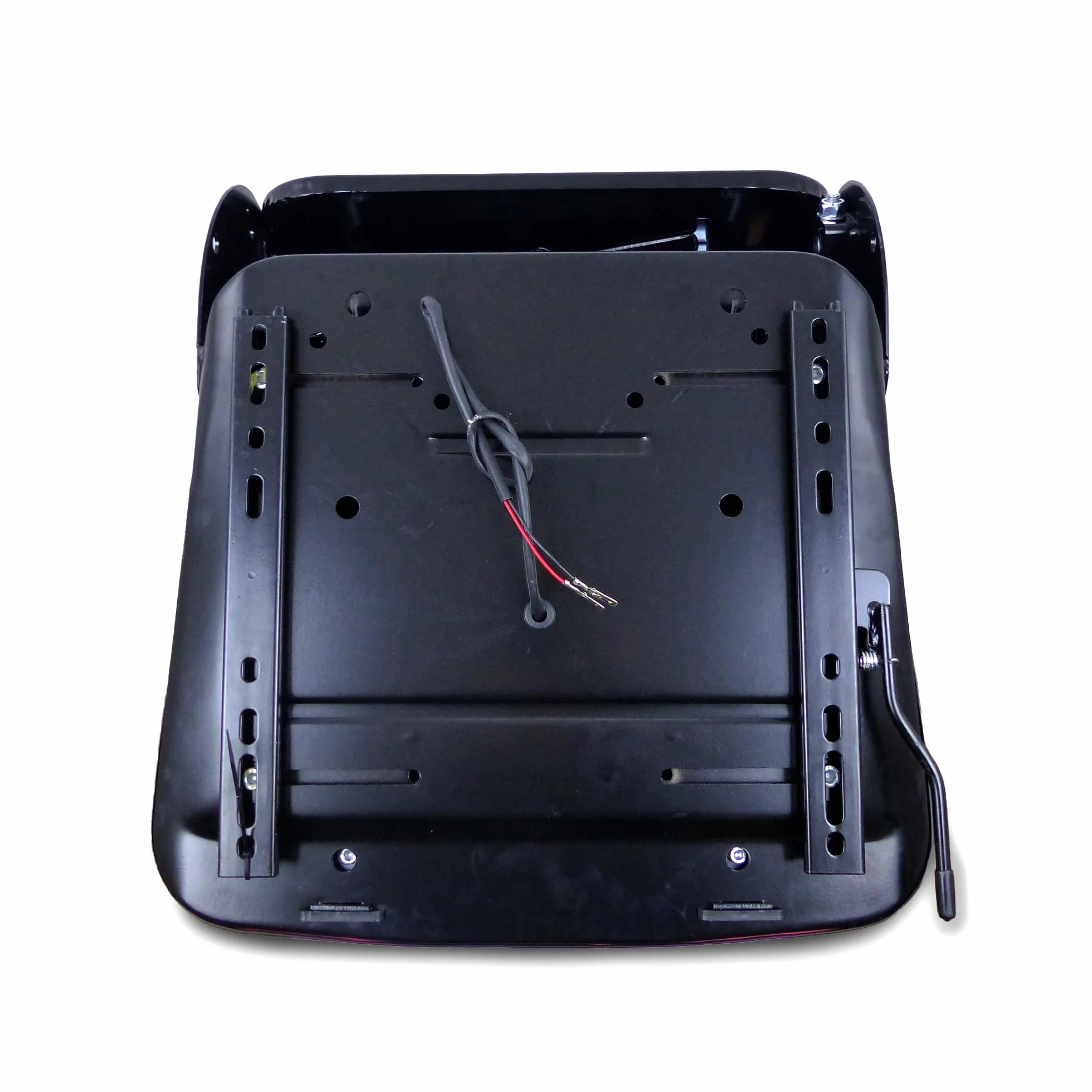 Asiento con molleggio integrado + Cinturón con arrotolatore para tractor cingolato y carro elevador Cod. 38026