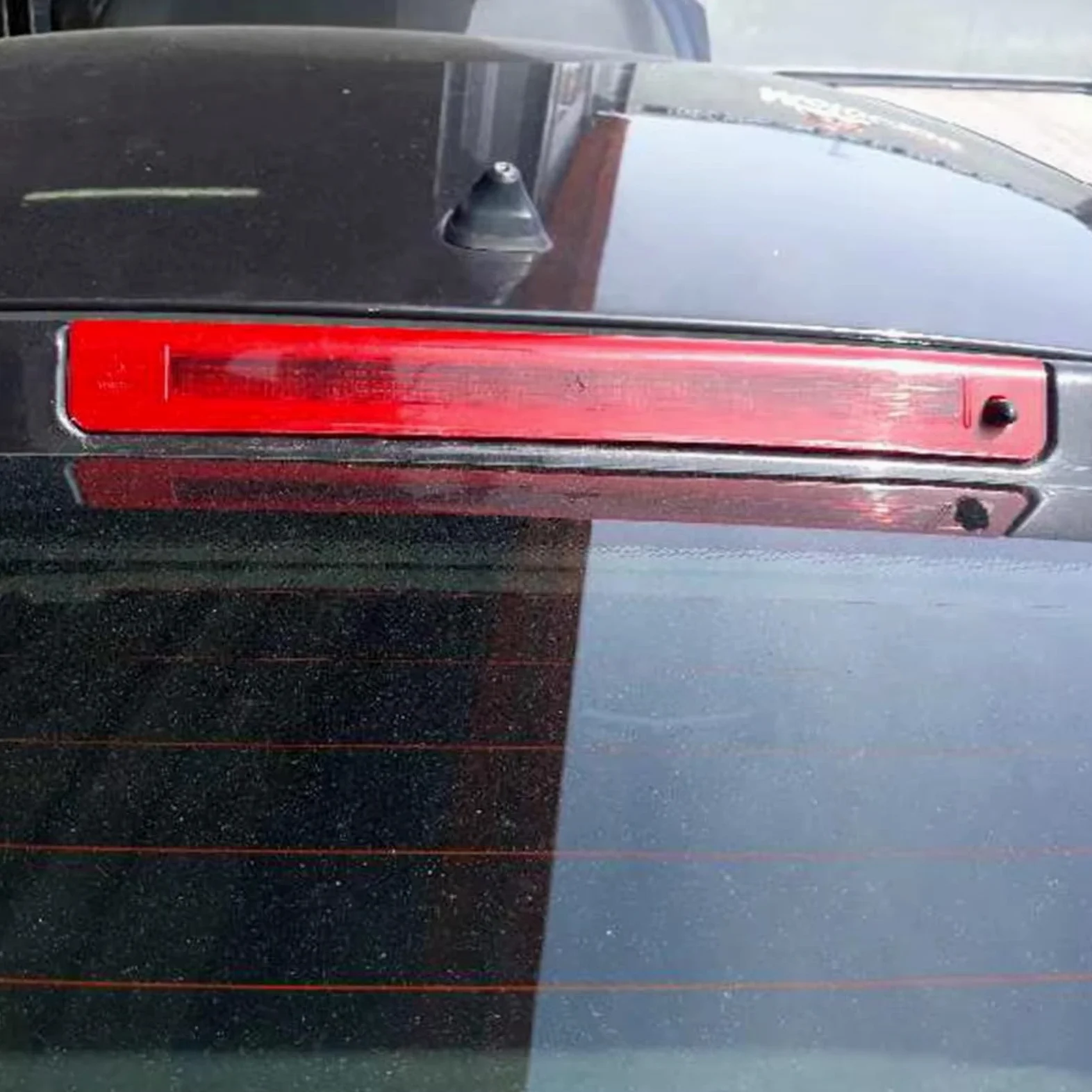 Tercera Luz Stop Compatible Con Megane MK3 2008-2016 Proyector Tercera Luz Freno Trasera Roja Piezas Repuesto Y Accesorios Coche(Red)