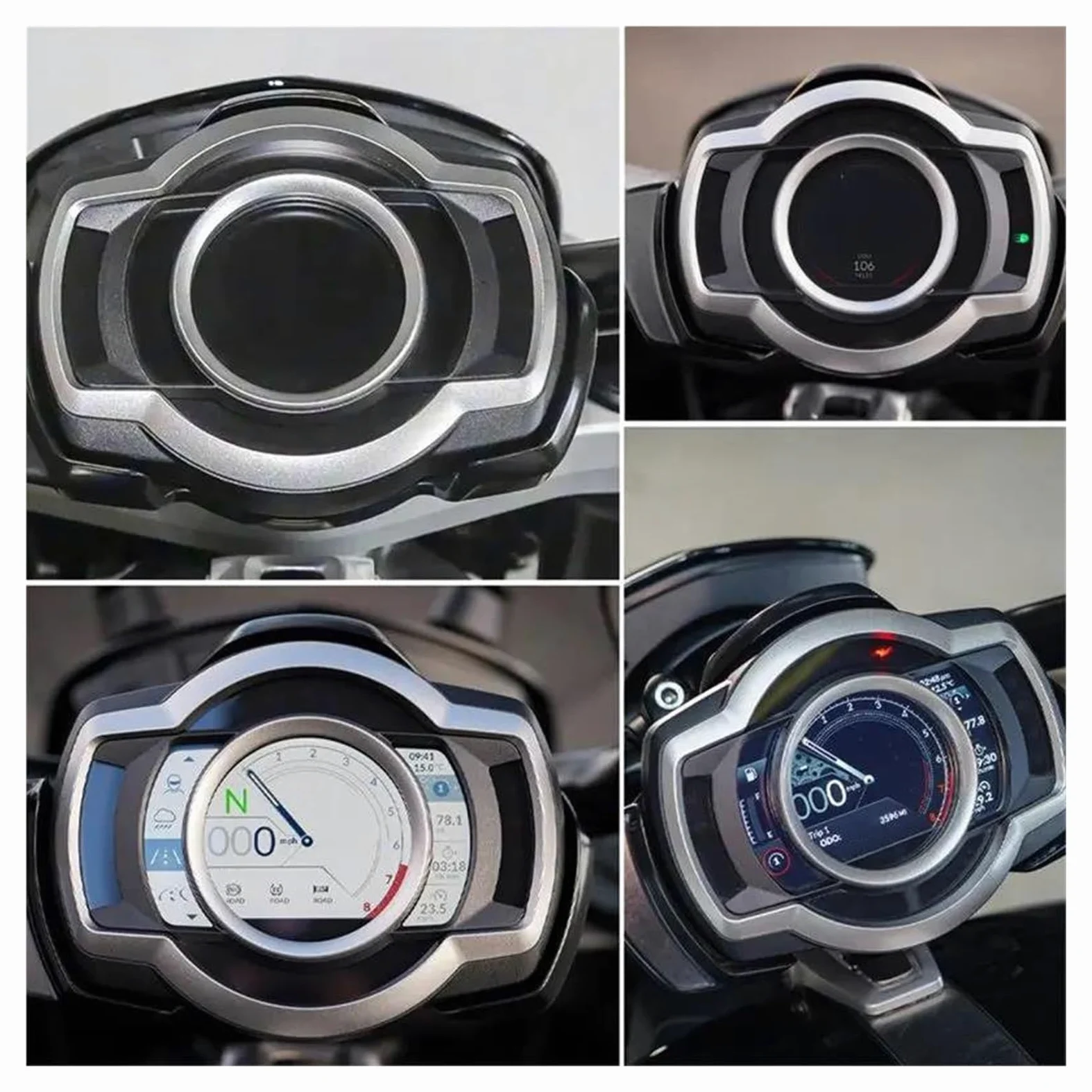 Funda Salpicadero Moto Para Grand Para Scrambler 1200 XC XE 2019-2024 | Funda Para Panel De Instrumentos Motocicleta