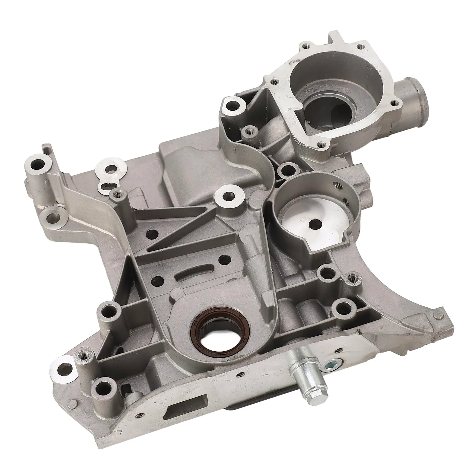 Cocoarm Cubierta de Sincronización de la Bomba de Aceite Cubierta de Sincronización de la Bomba de Aceite del Motor de Metal OEM 25190867 55582107 55556428 para J Mokka X Zafira MkIII A16XER A18XER