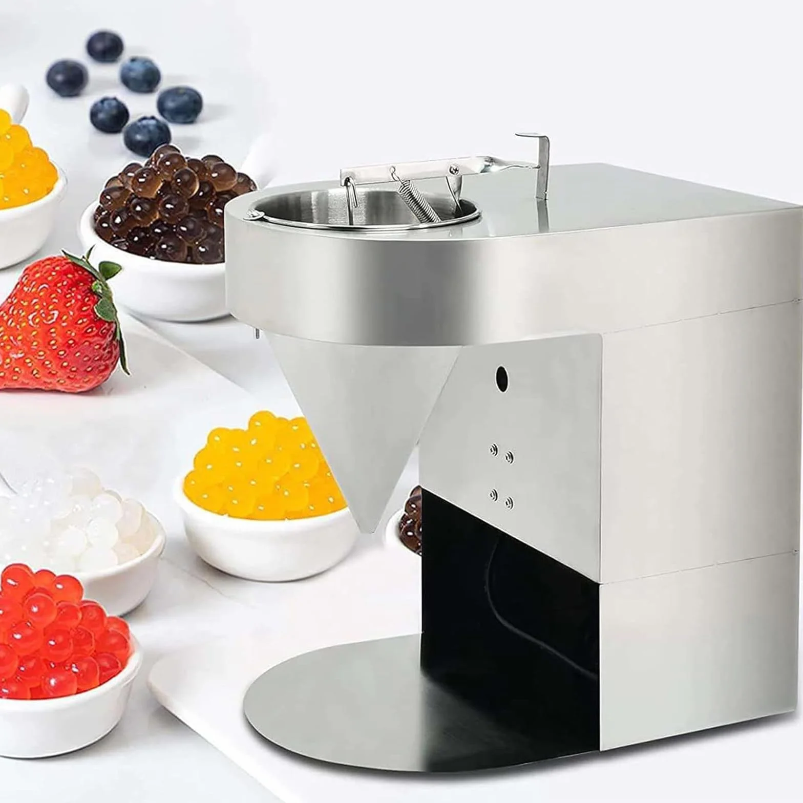 Bubble Tea Pearl Maker Popping Boba Machine 50 kg/h Automatic Tapioca Pearl Maker