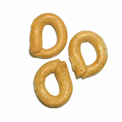 Paquete 4 Taralli Bell'Olio di Puglia Horneado Snacks Aceite Oliva Hinojo Cebolla Pizzaiola