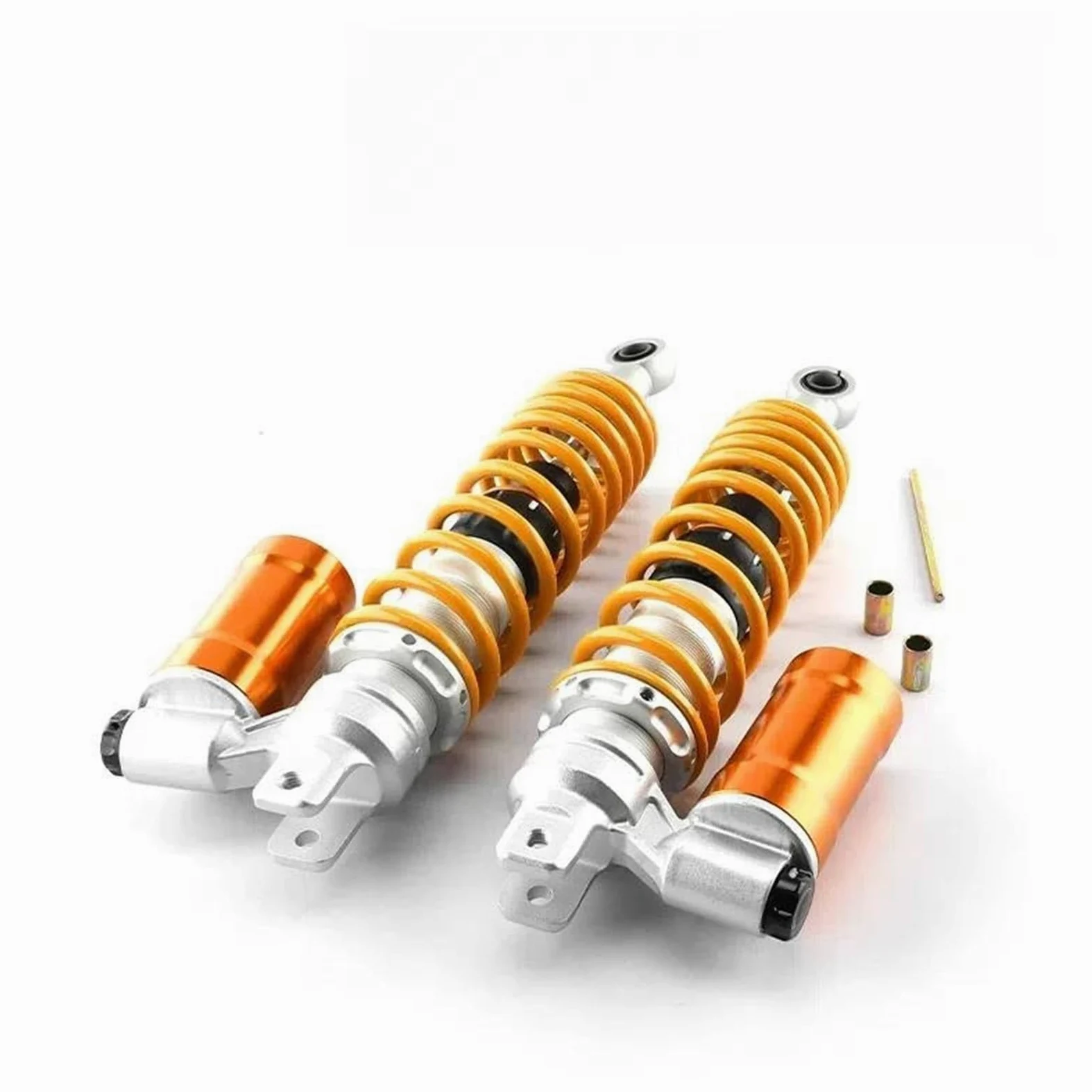2 amortiguadores Traseros oleoneumáticos Ajustables invertidos para Motocicleta Suzuki ATV (320 mm, 340 mm y 360 mm)