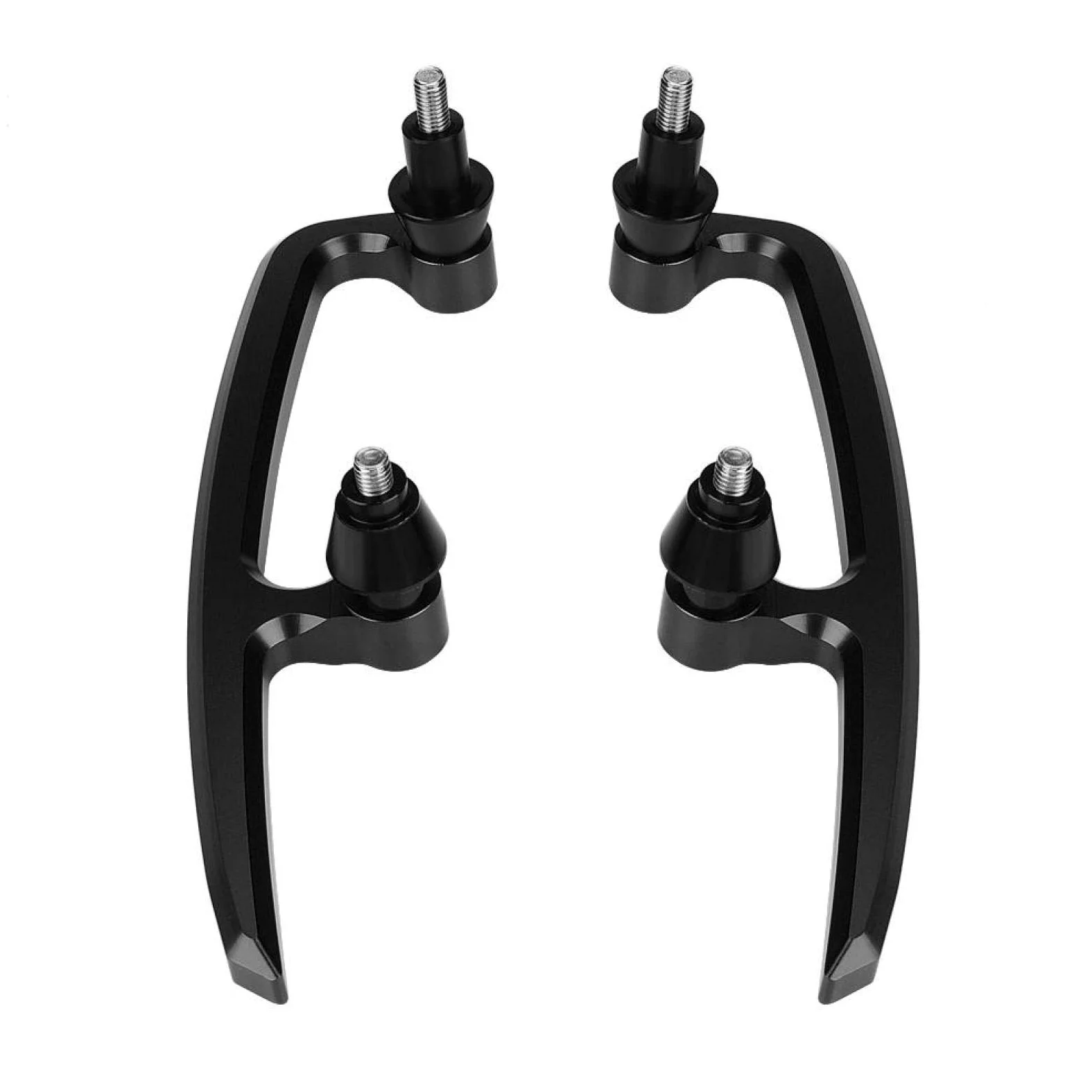EBTOOLS para Kawasaki z650 2020 para z650 2019 Barra de Agarre para pasajeros Motocicleta CNC Aluminio Barra de Agarre Trasera Kit de riel de Asiento para Kawasaki Z650 17-18 Barra de Agarre Negra p