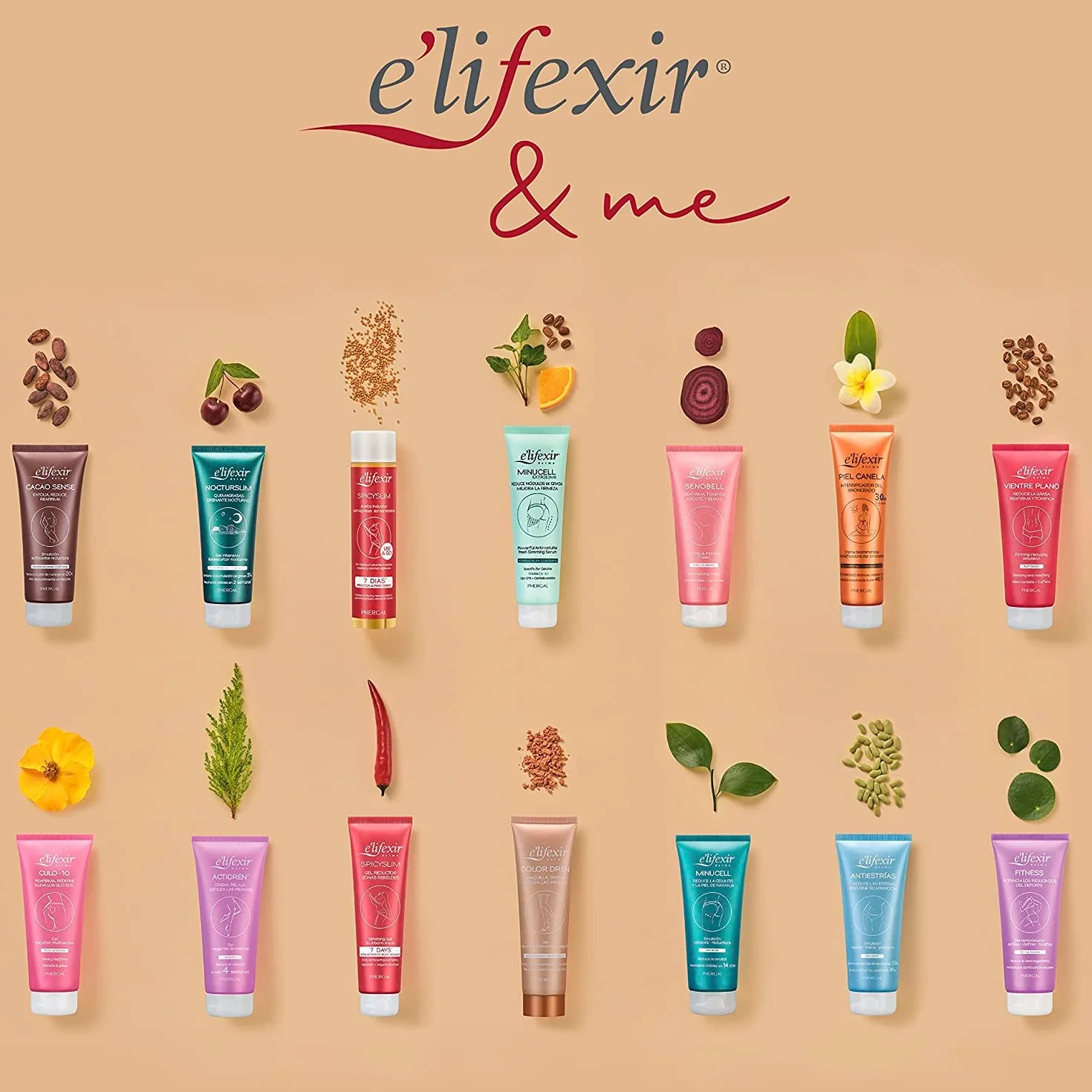 Elifexir Color Dren Maquillaje para Piernas Crema Bronceado Efecto Medias Invisibles 150ml