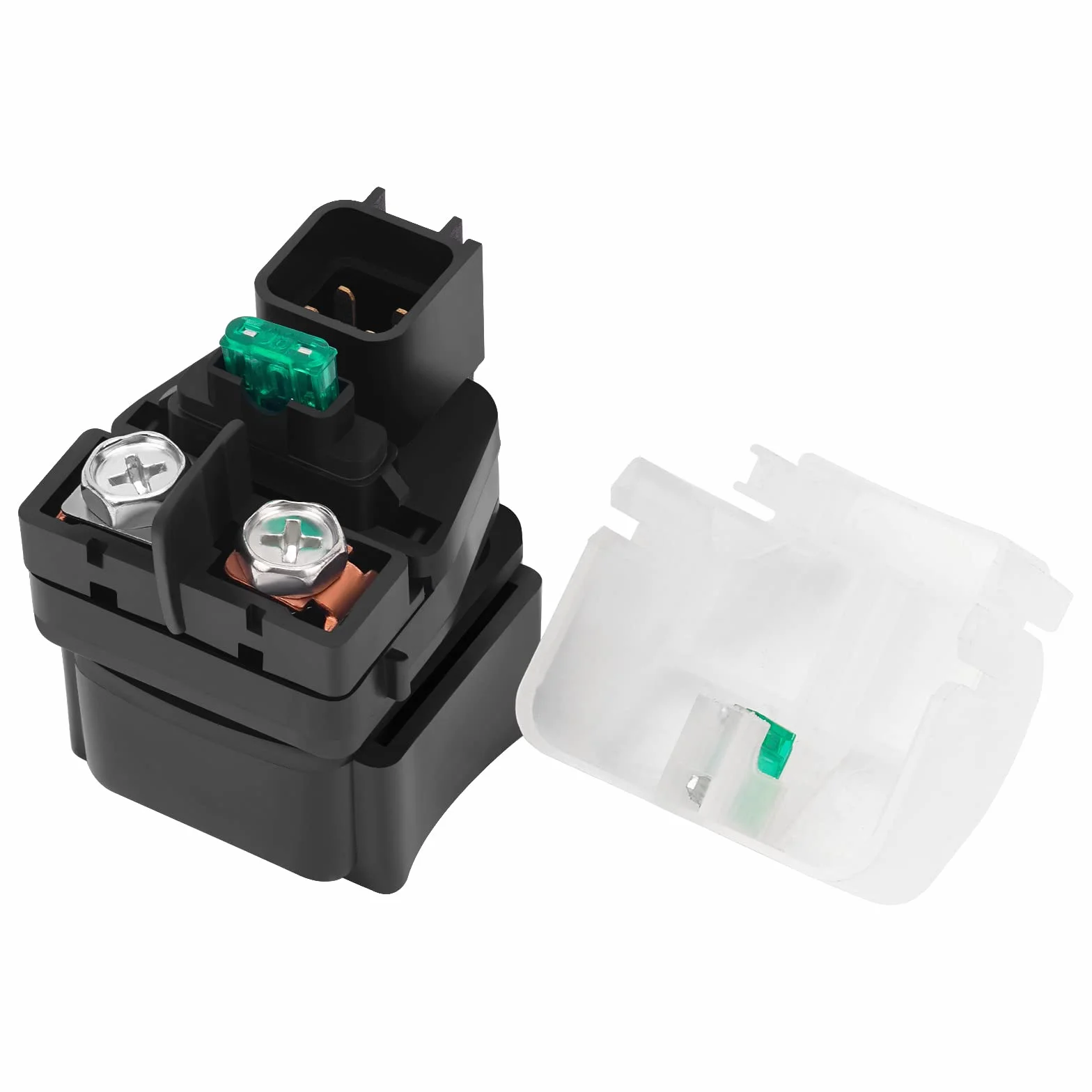 AHL Motocicleta Relé de Arranque Solenoide para Suzuki LTA400FQ King Quad 400 4x4 Anniversary Edition FS/AS 2009 ATV