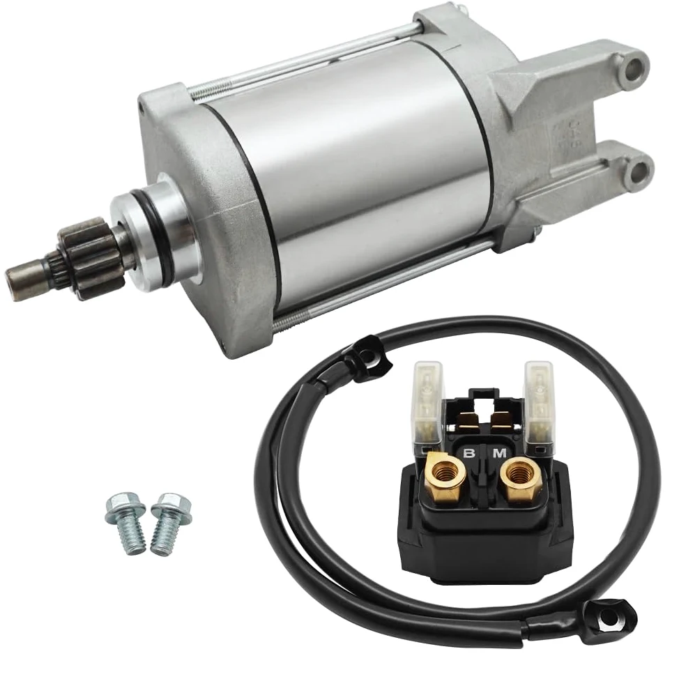 Motor de arranque y Relé con Cable para Yama-ha Raptor 660 2001-2005